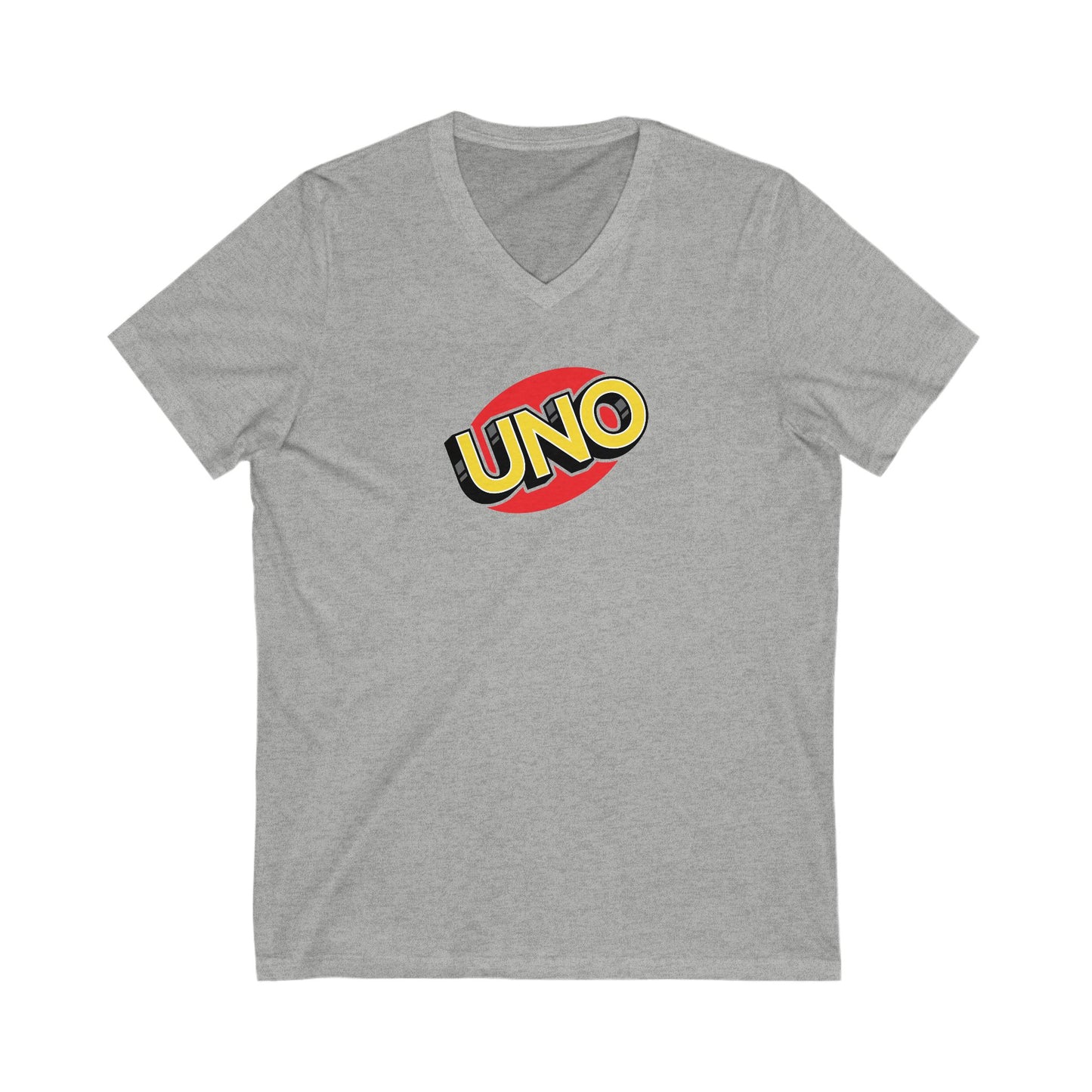 UNO Adult V-Neck T-Shirt