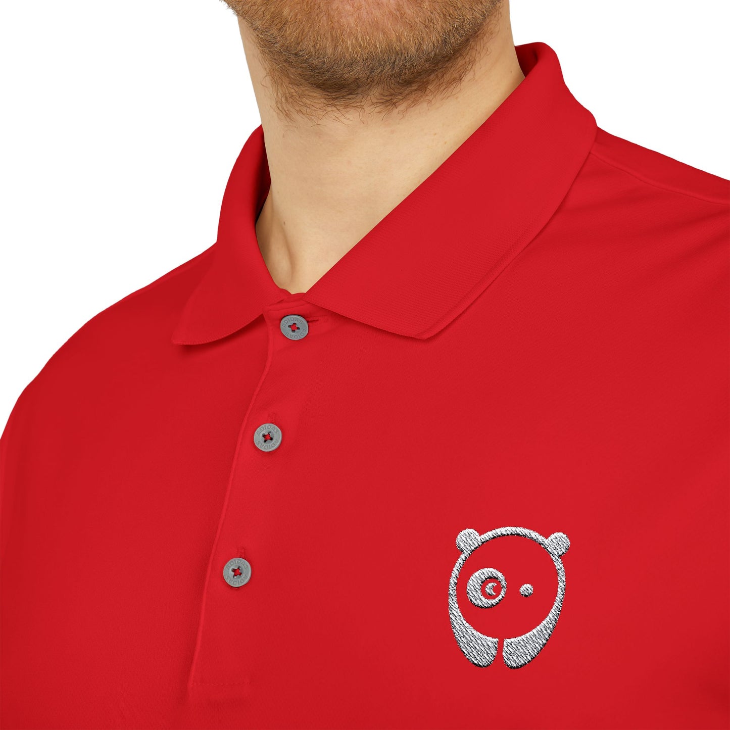 Bored Panda Logo Adidas Performance Polo