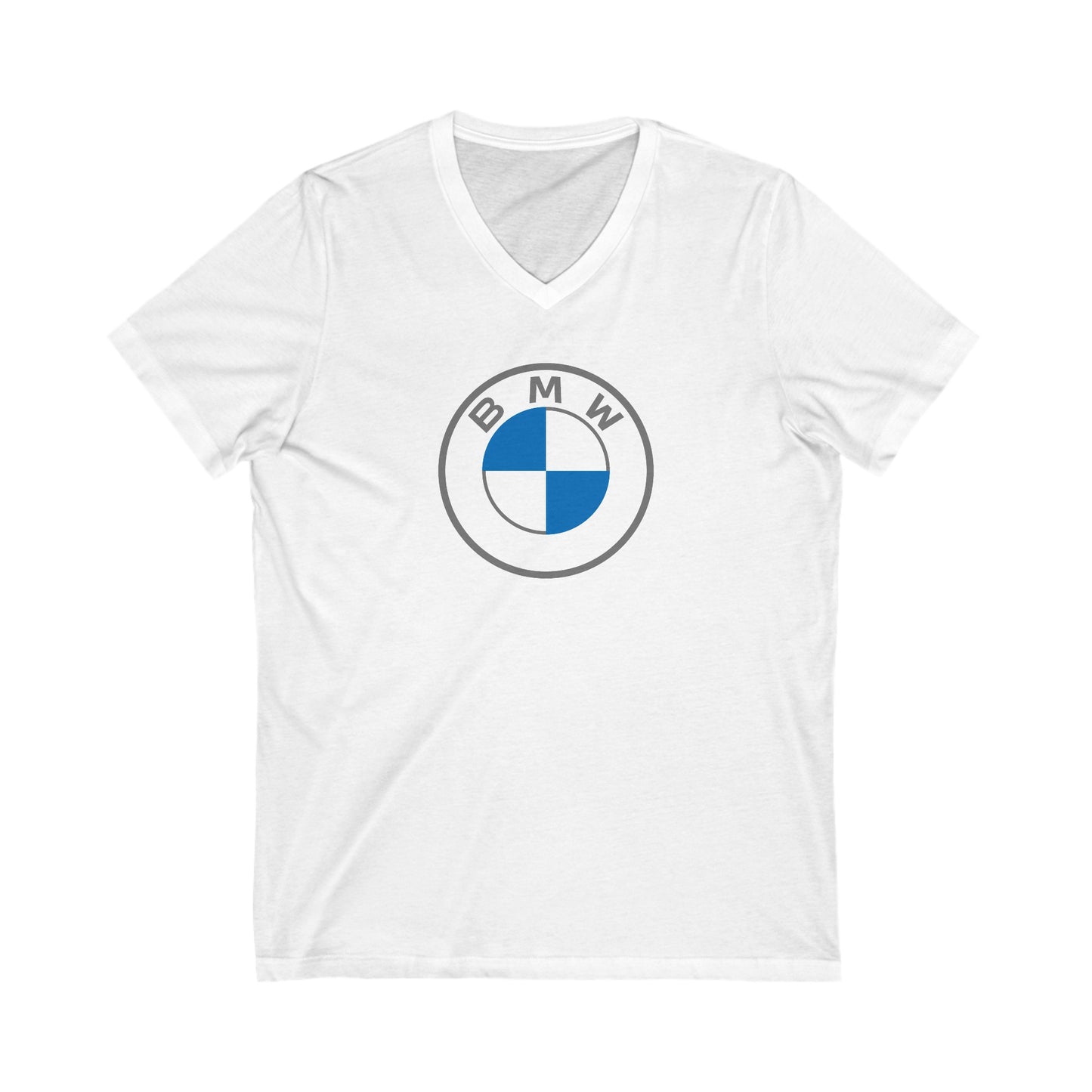BMW Logo Adult V-Neck T-Shirt