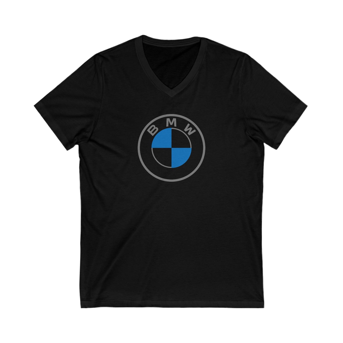 BMW Logo Adult V-Neck T-Shirt