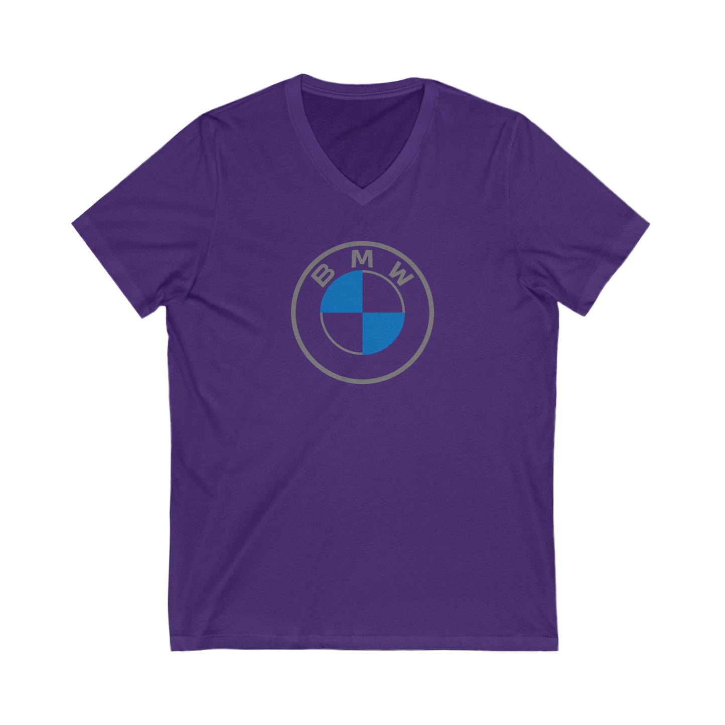 BMW Logo Adult V-Neck T-Shirt