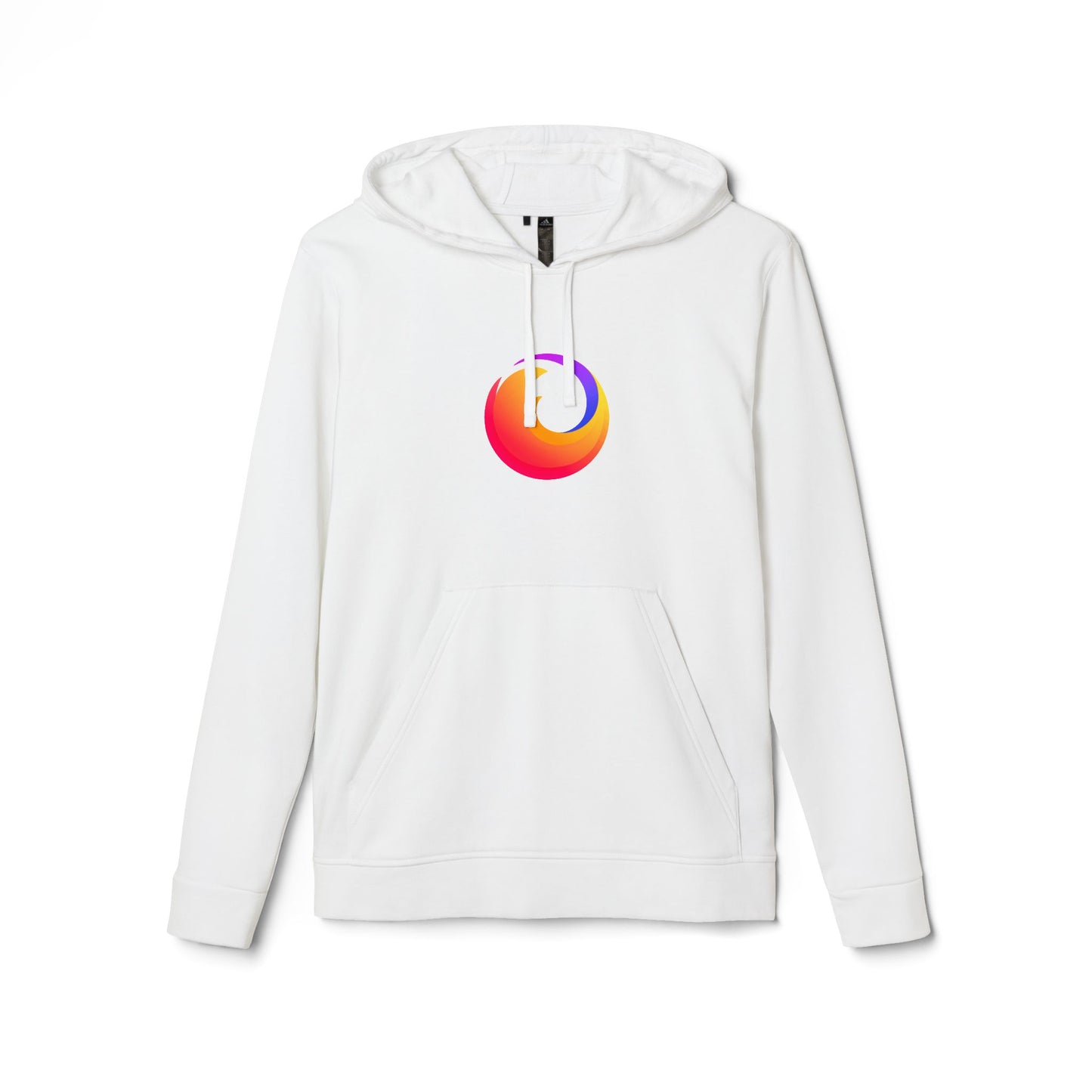 Firefox Logo Adidas Adult Hoodie
