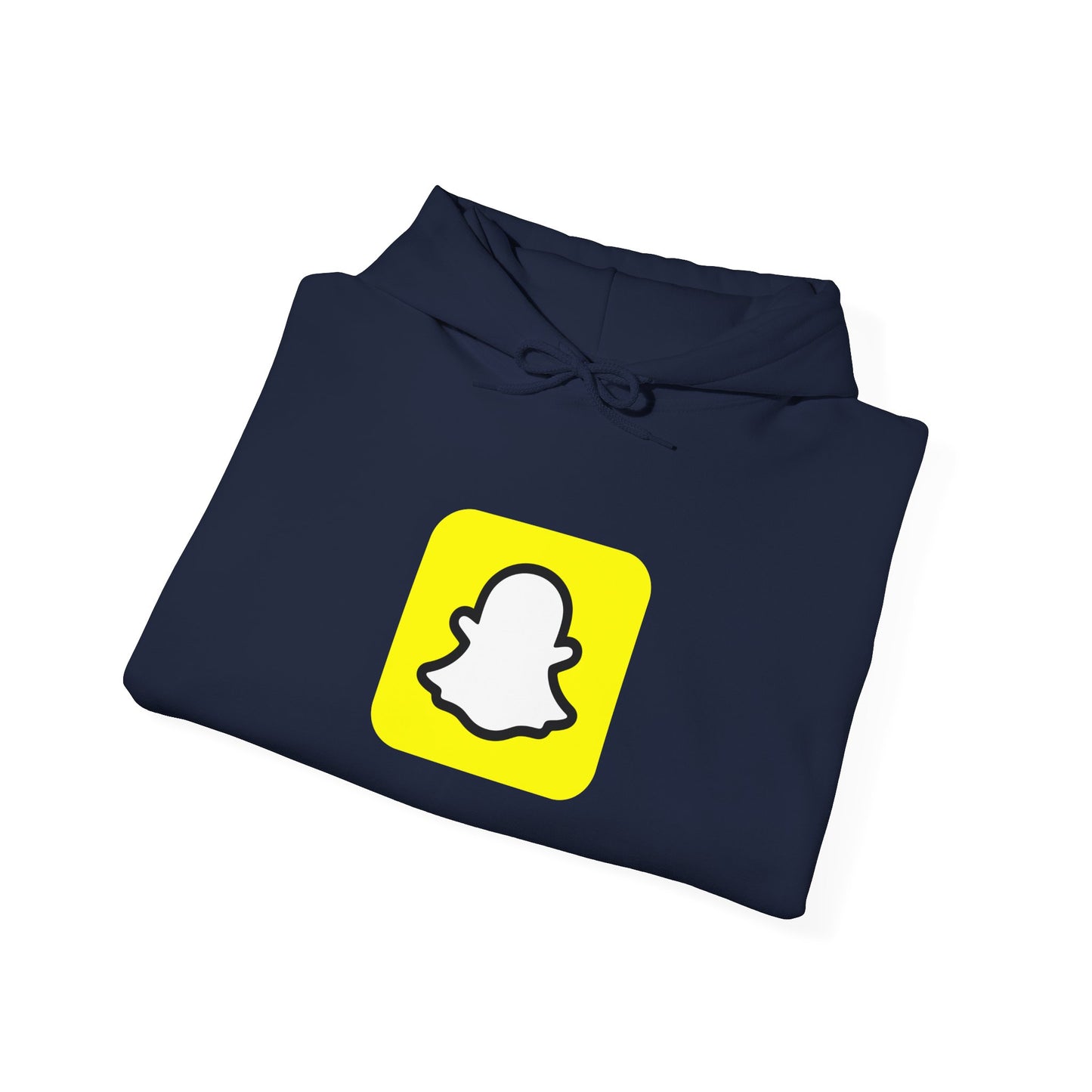 Snapchat Logo Adult Hoodie