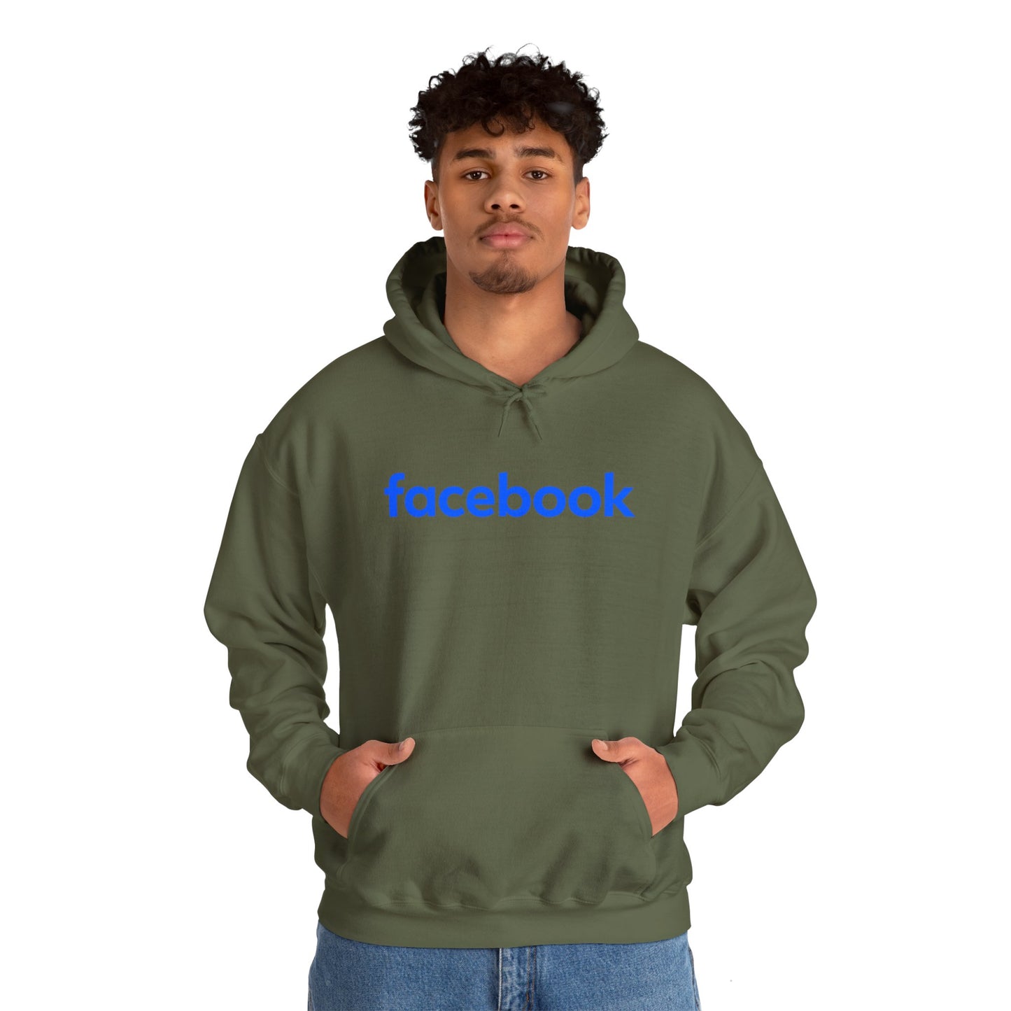 Facebook Adult Hoodie
