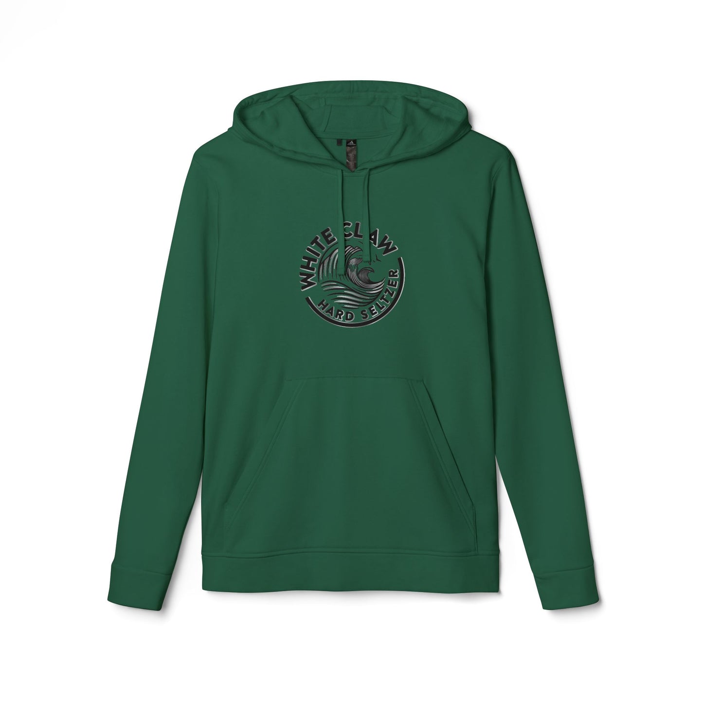 White Claw Logo Adidas Adult Hoodie