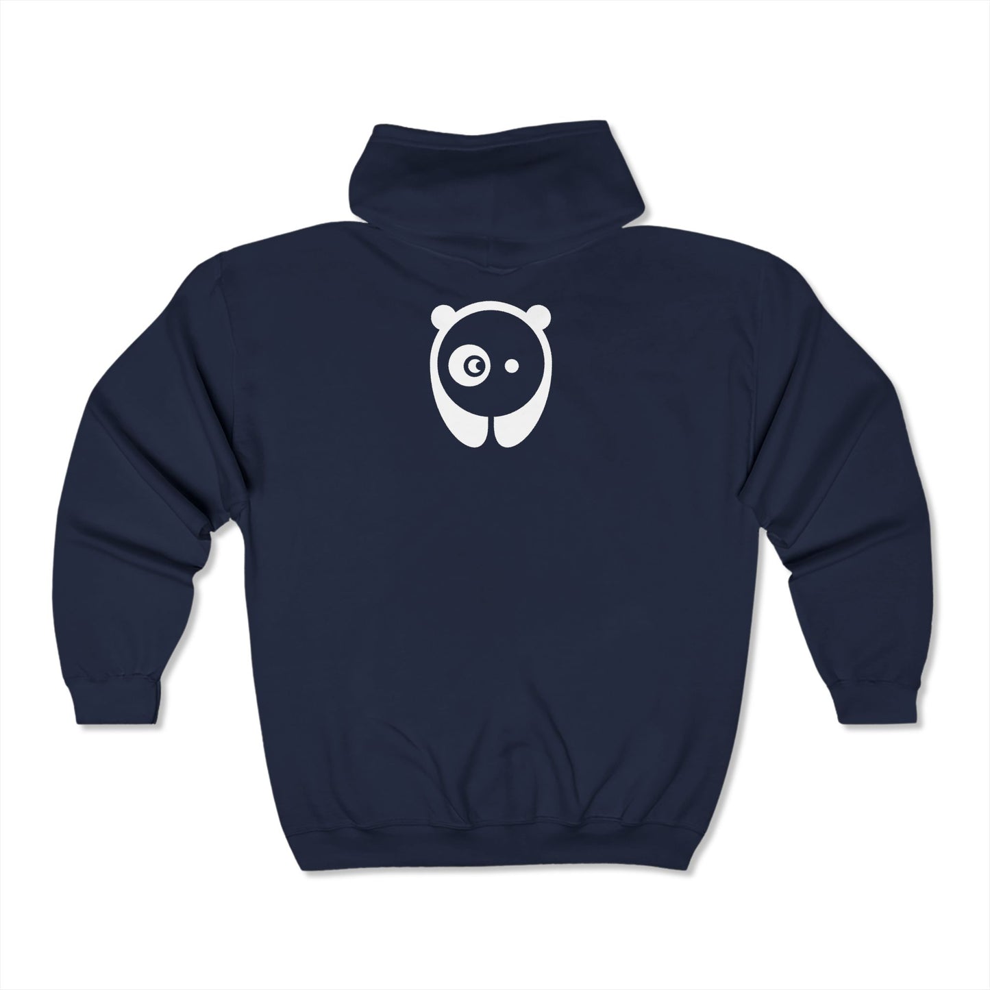 Bored Panda Logo Adult Zip-Up Hoodie
