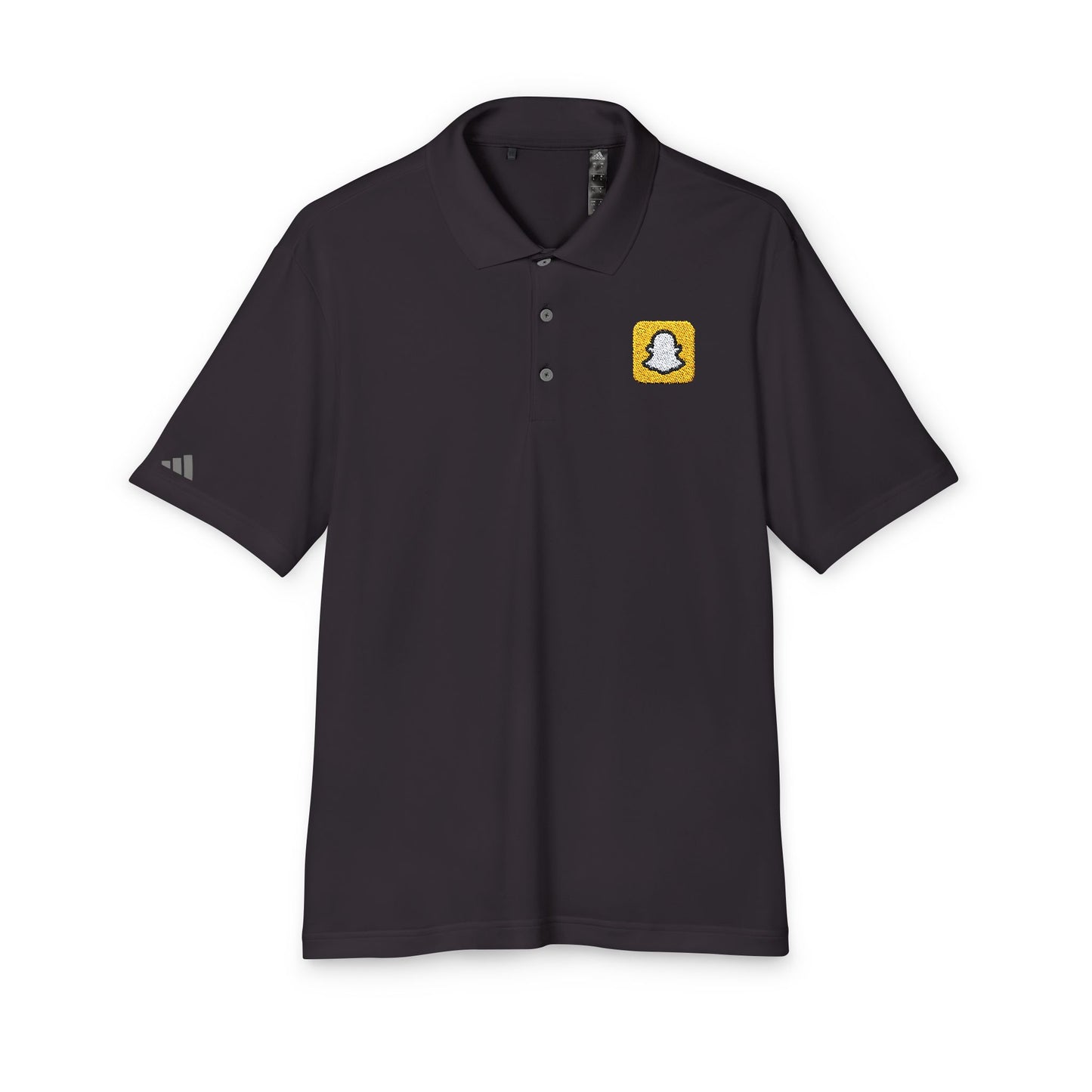 Snapchat Logo Adidas Performance Polo