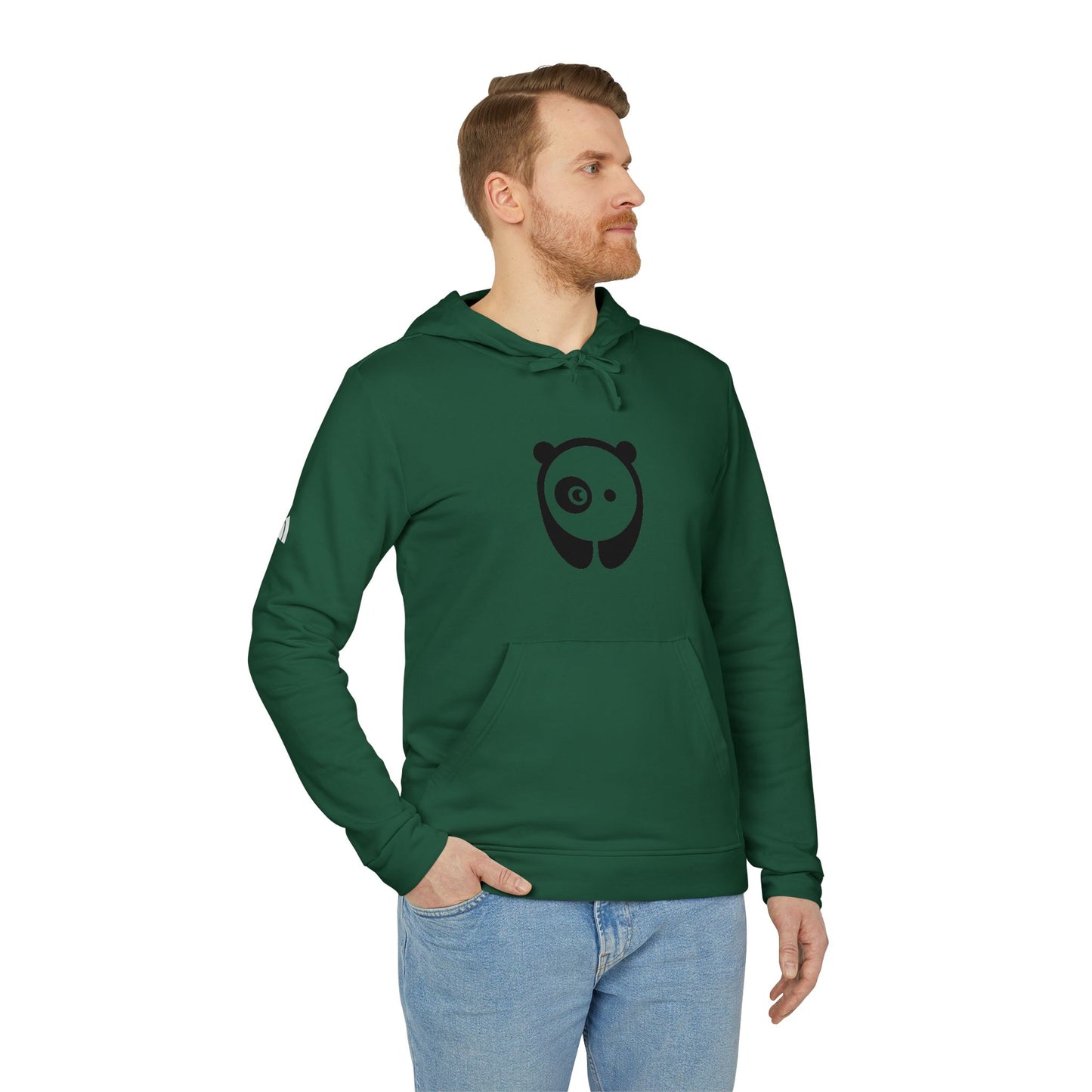 Bored Panda Logo Adidas Adult Hoodie