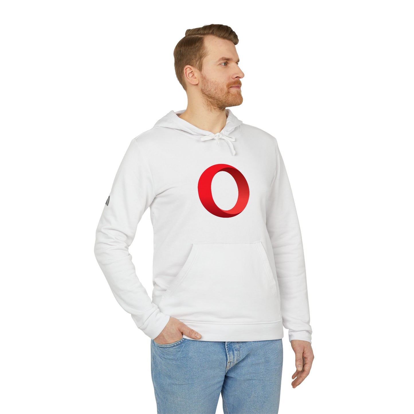Opera Logo Adidas Adult Hoodie