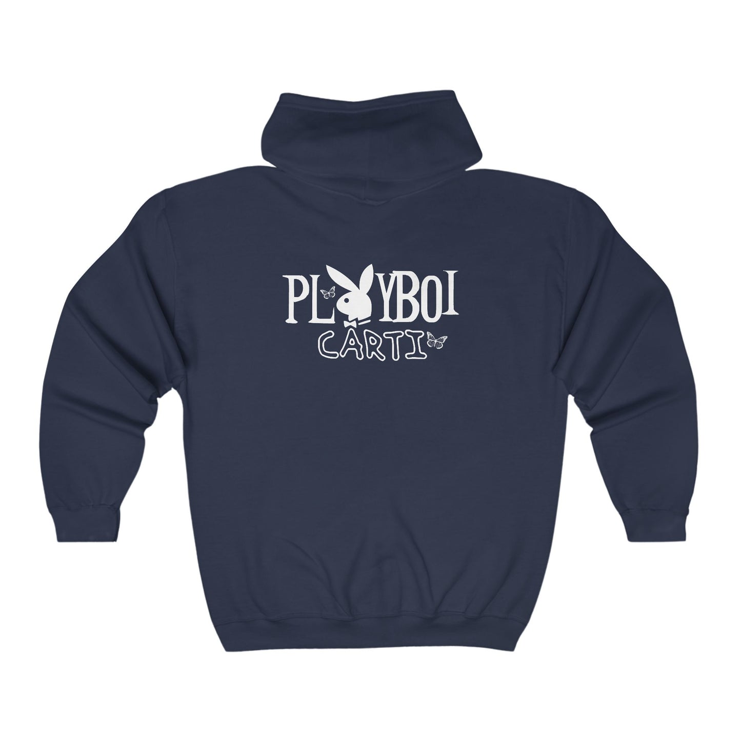 PLAY BOI CARTI Zip-Up Hoodie