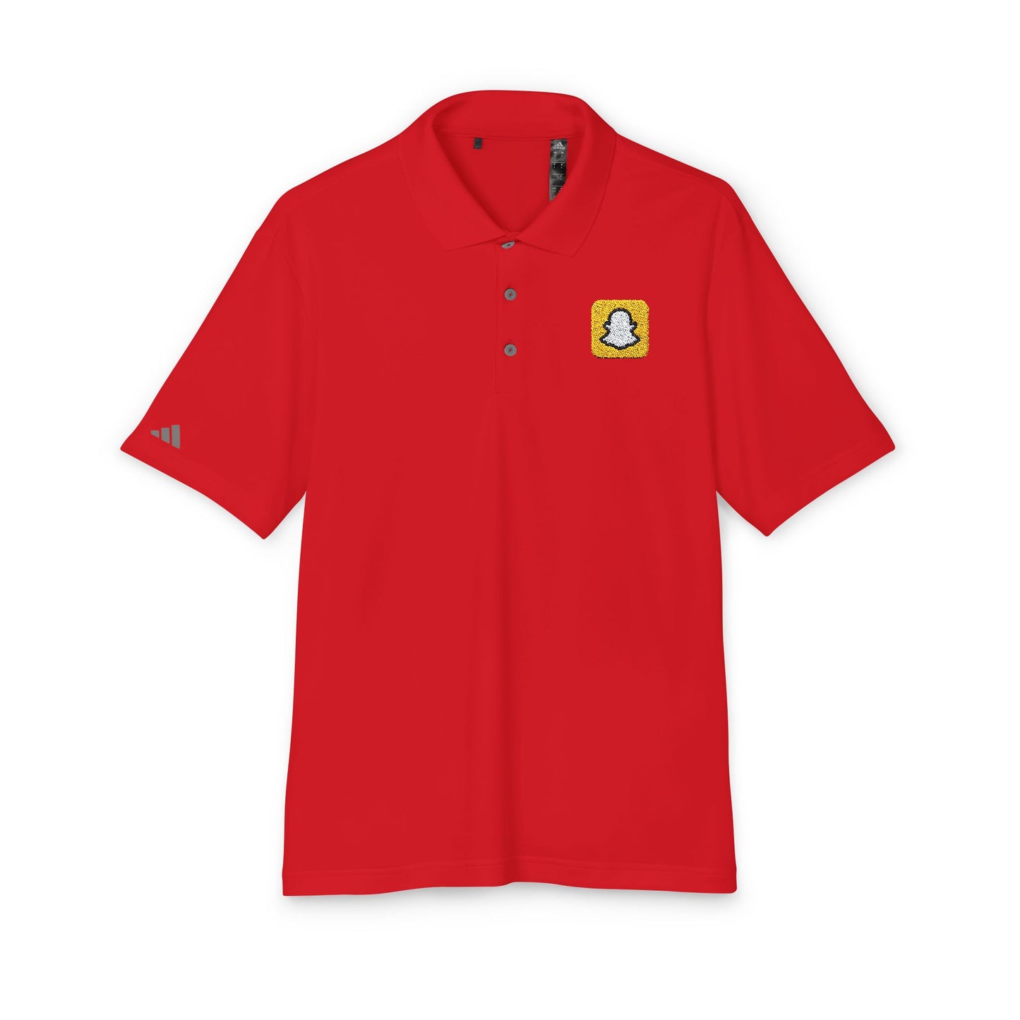 Snapchat Logo Adidas Performance Polo