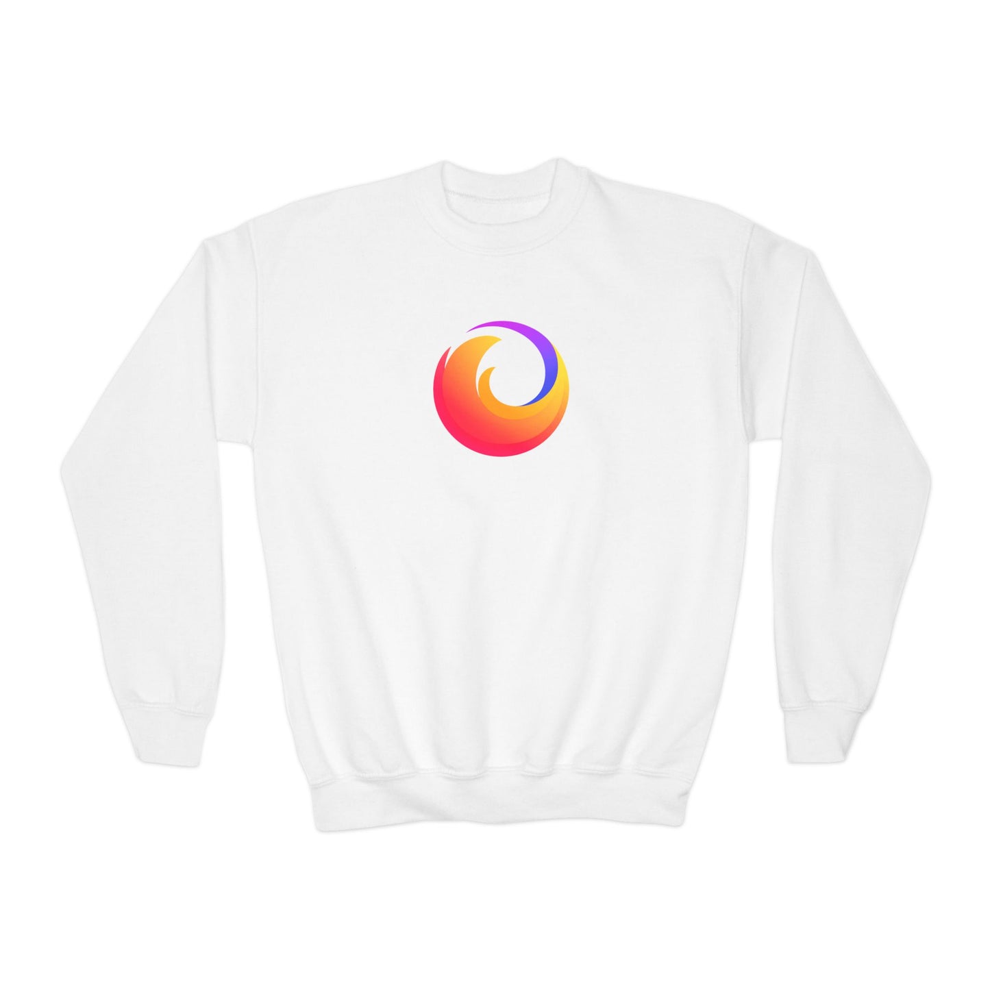 Firefox Logo Youth Sweatshirt