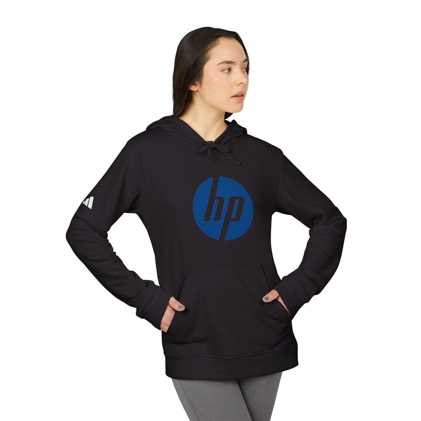 HP Logo Adidas Adult Hoodie