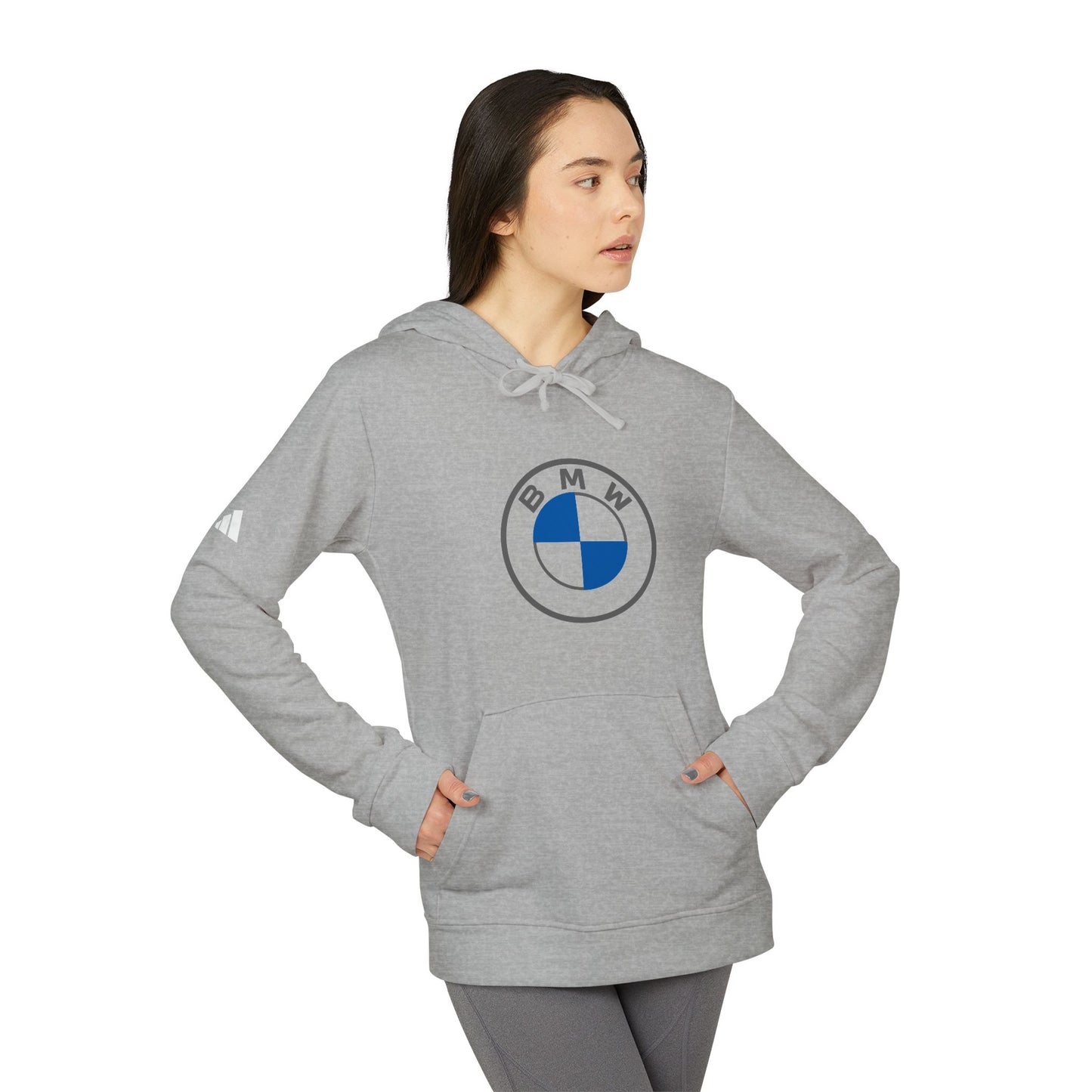 BMW Logo Adidas Adult Hoodie