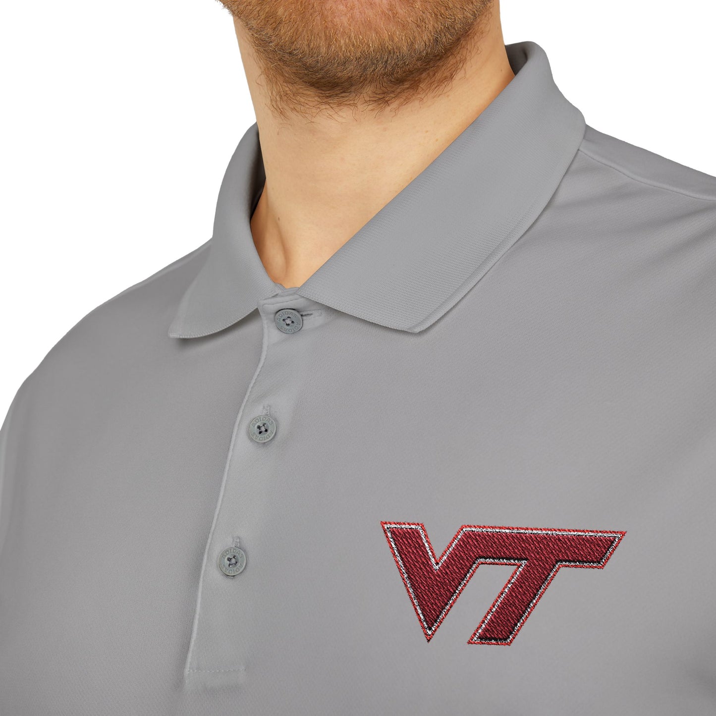 Virginia Tech Hokies Adidas Performance Polo