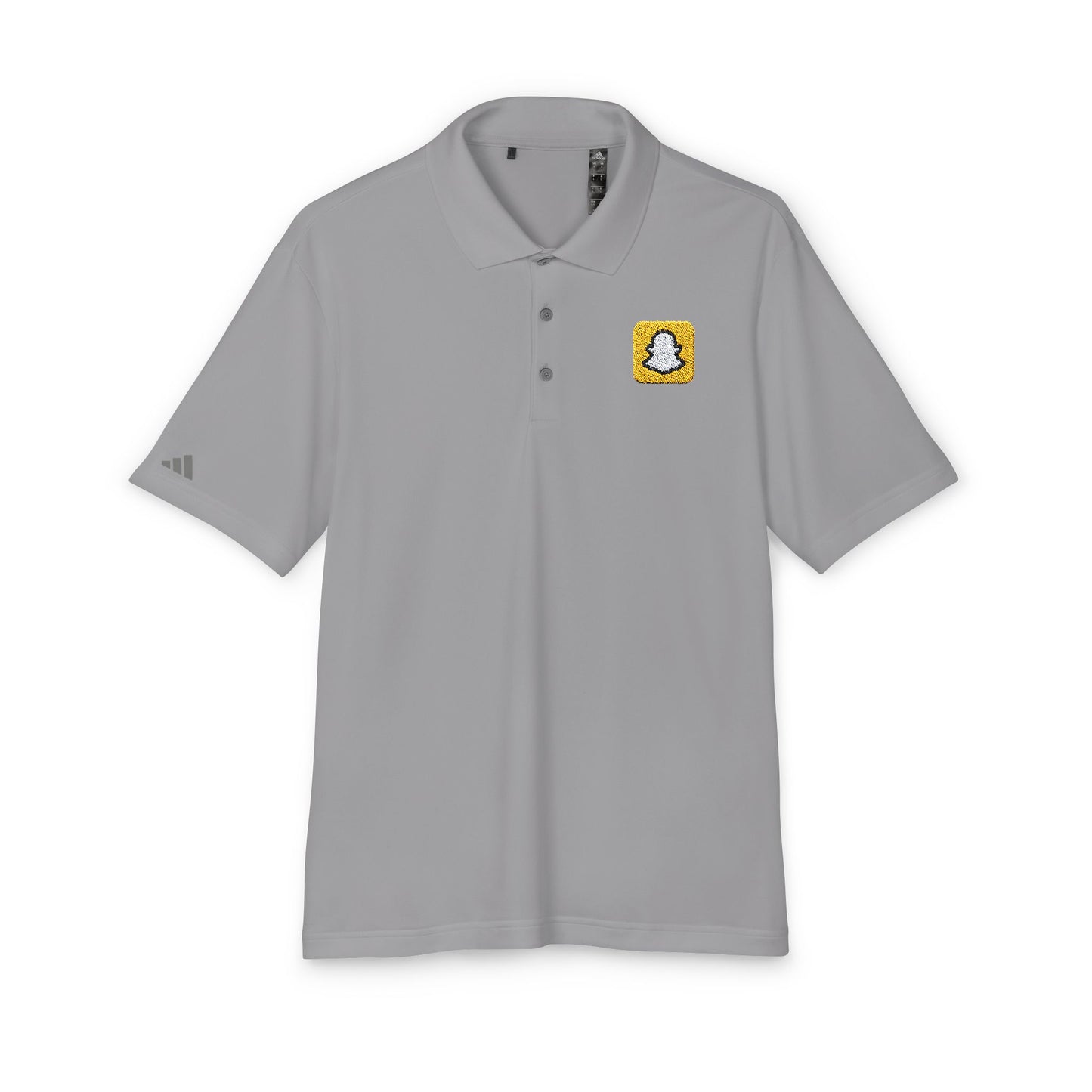 Snapchat Logo Adidas Performance Polo