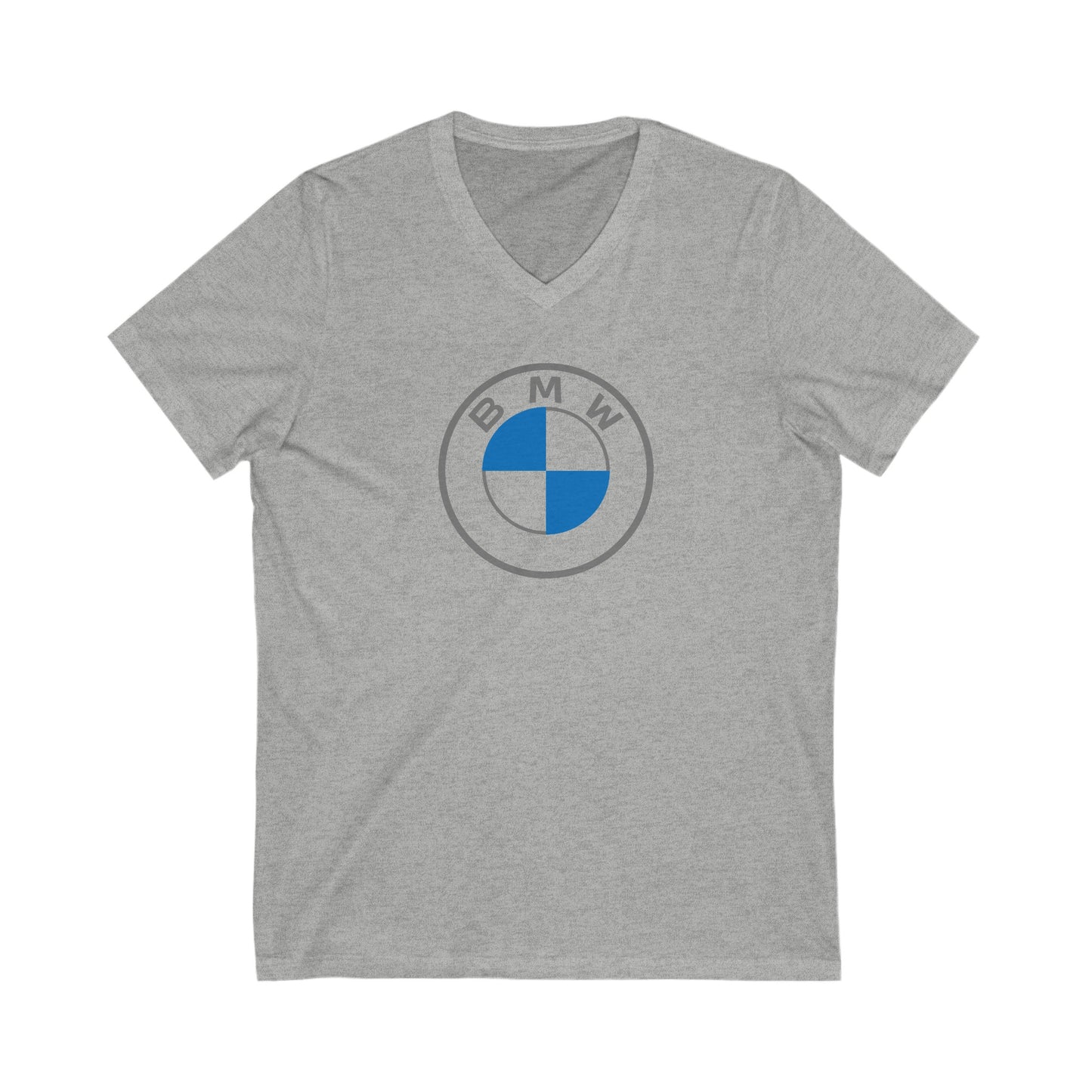 BMW Logo Adult V-Neck T-Shirt