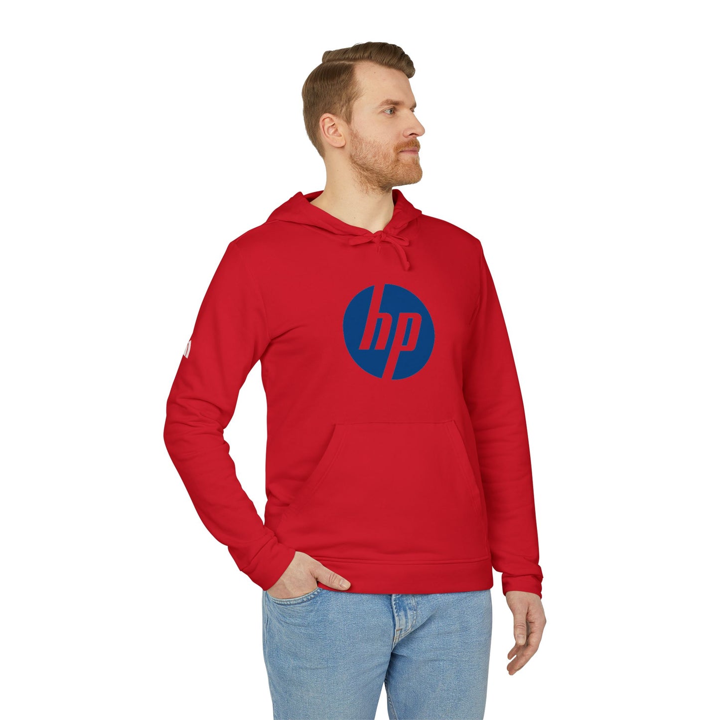 HP Logo Adidas Adult Hoodie
