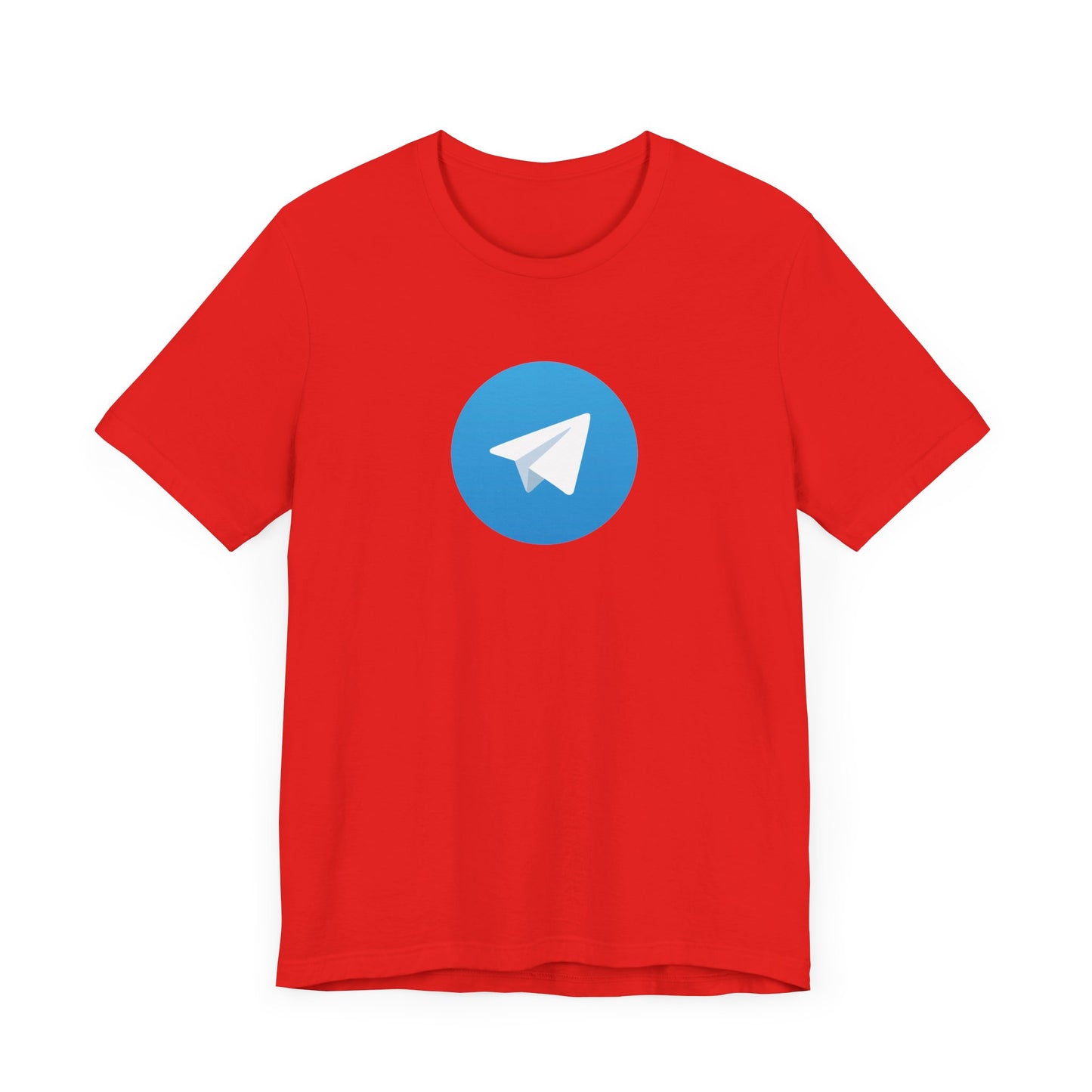 Telegram Logo Adult T-Shirt