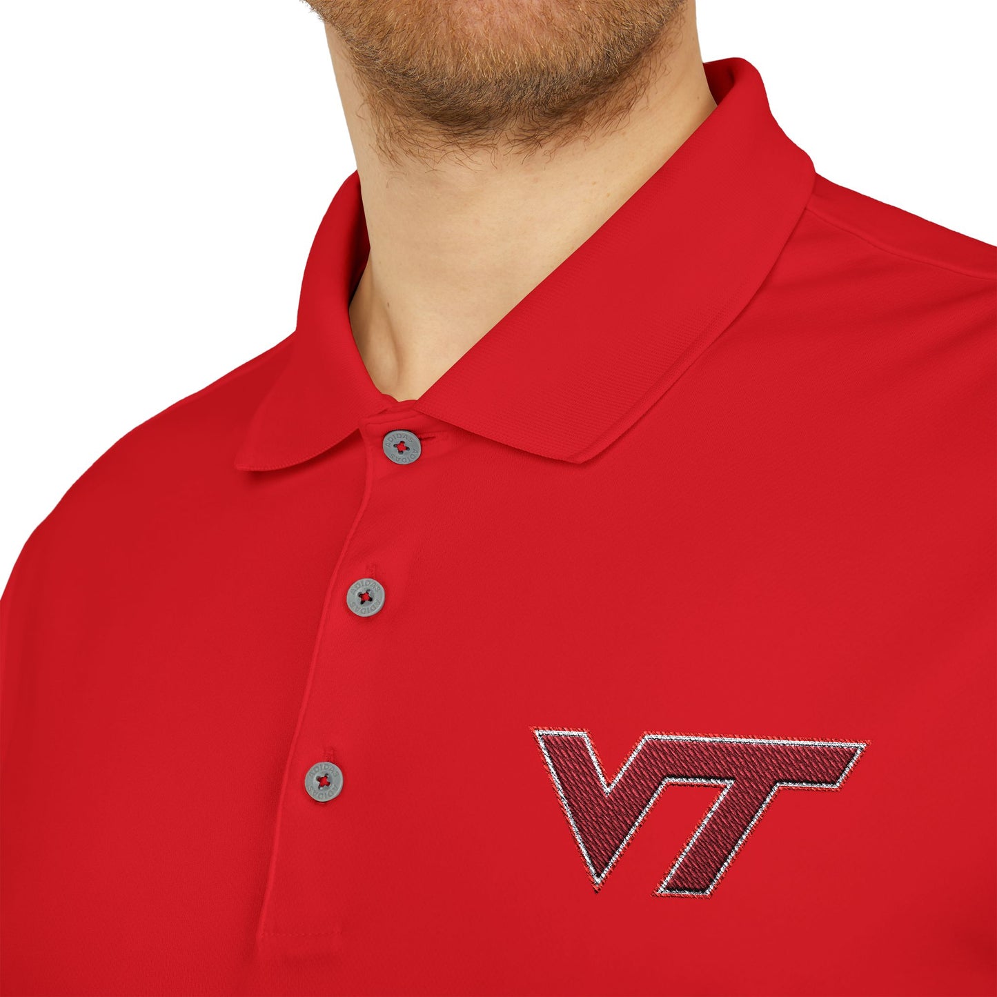 Virginia Tech Hokies Adidas Performance Polo