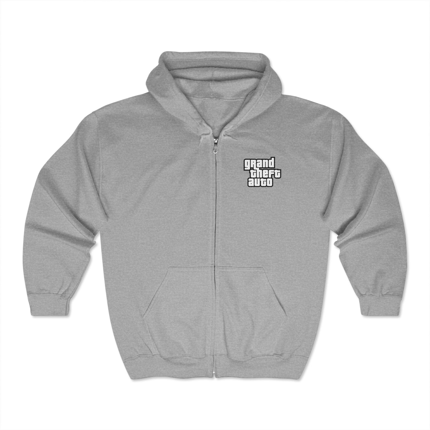 GRAND THEFT AUTO Adult Zip-Up Hoodie