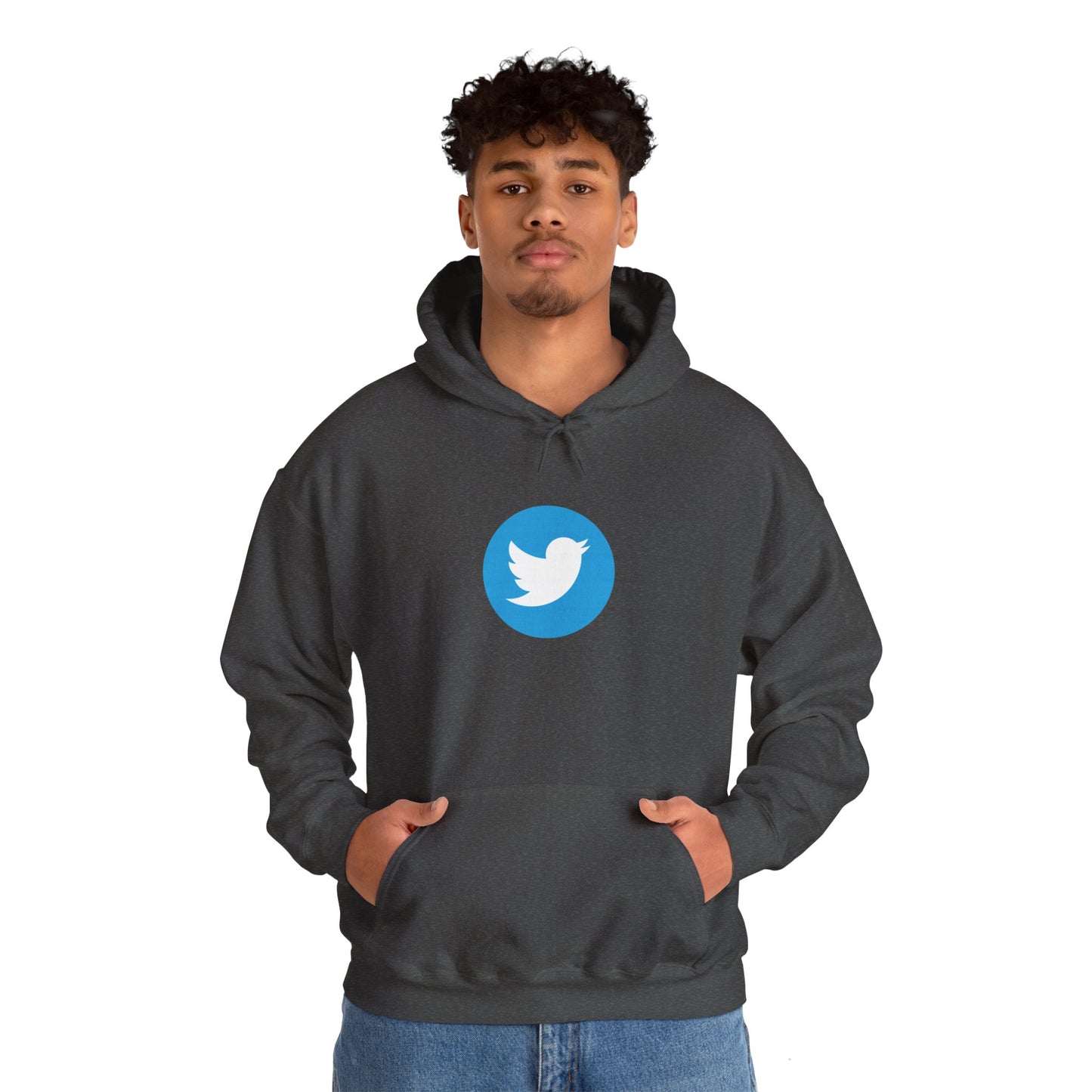 Twitter Logo Adult Hoodie