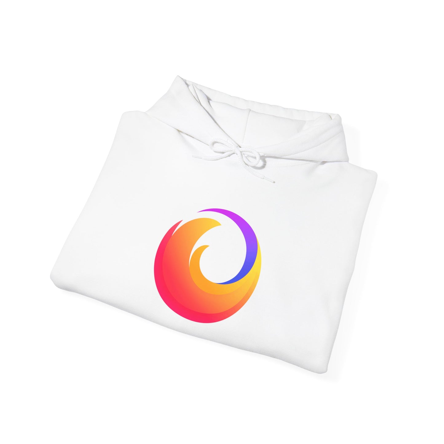 Firefox Logo Adult Hoodie