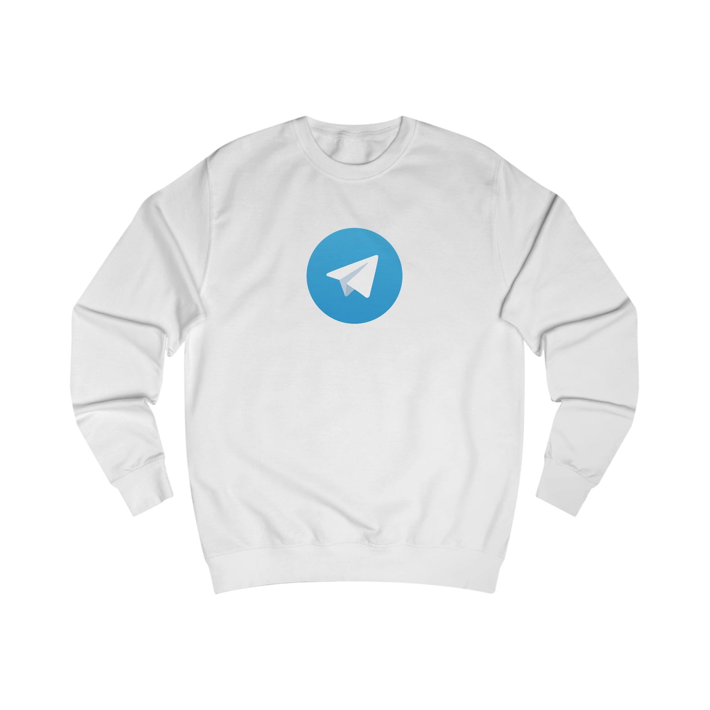 Telegram Logo Adult Sweatshirt