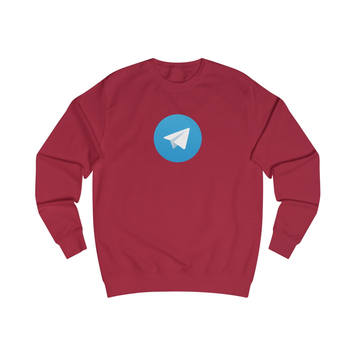 Telegram Logo Adult Sweatshirt