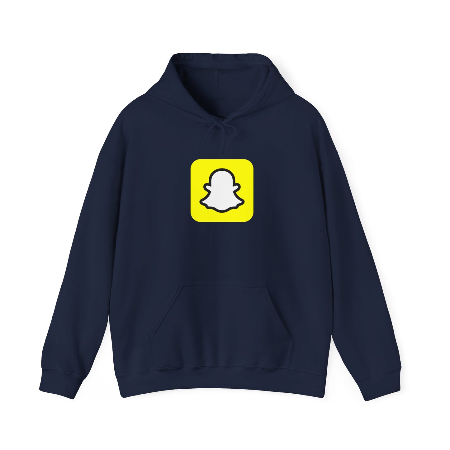 Snapchat Logo Adult Hoodie