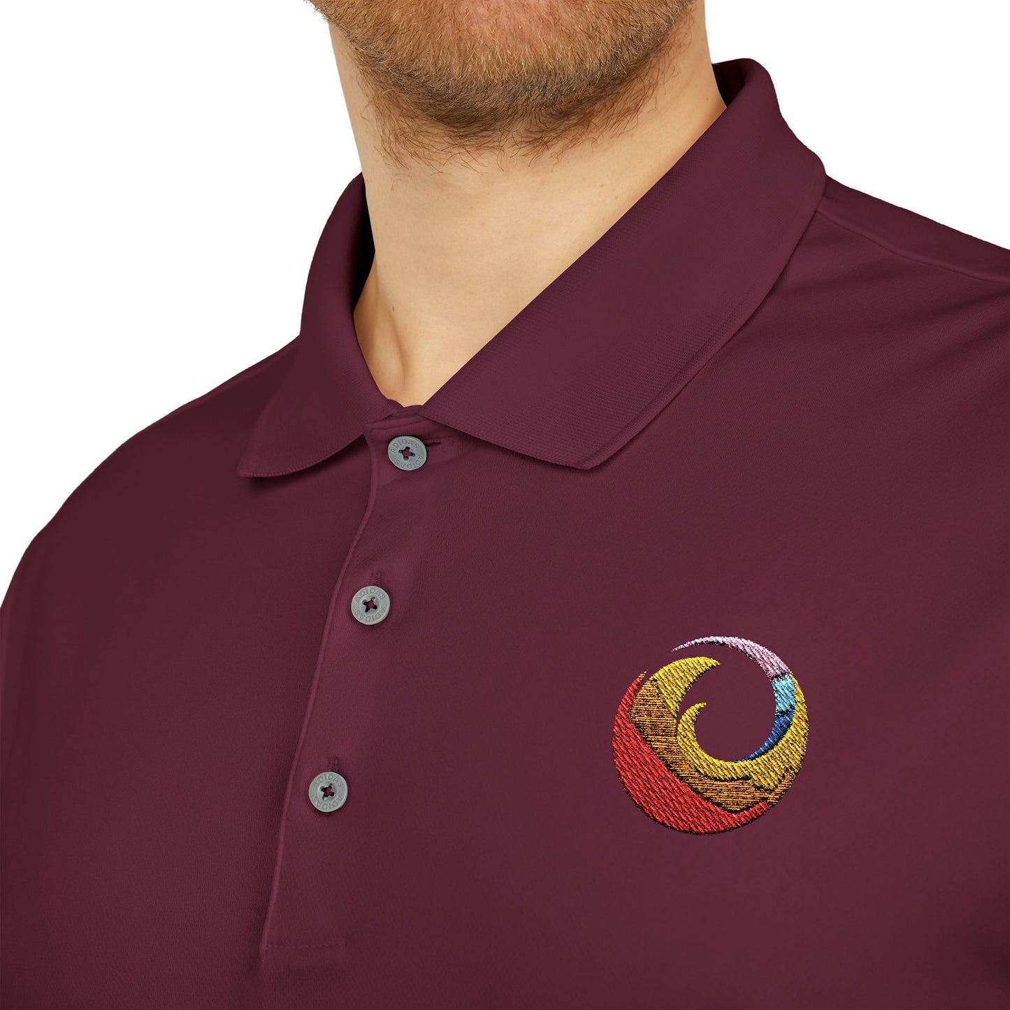 Firefox Logo Adidas Performance Polo