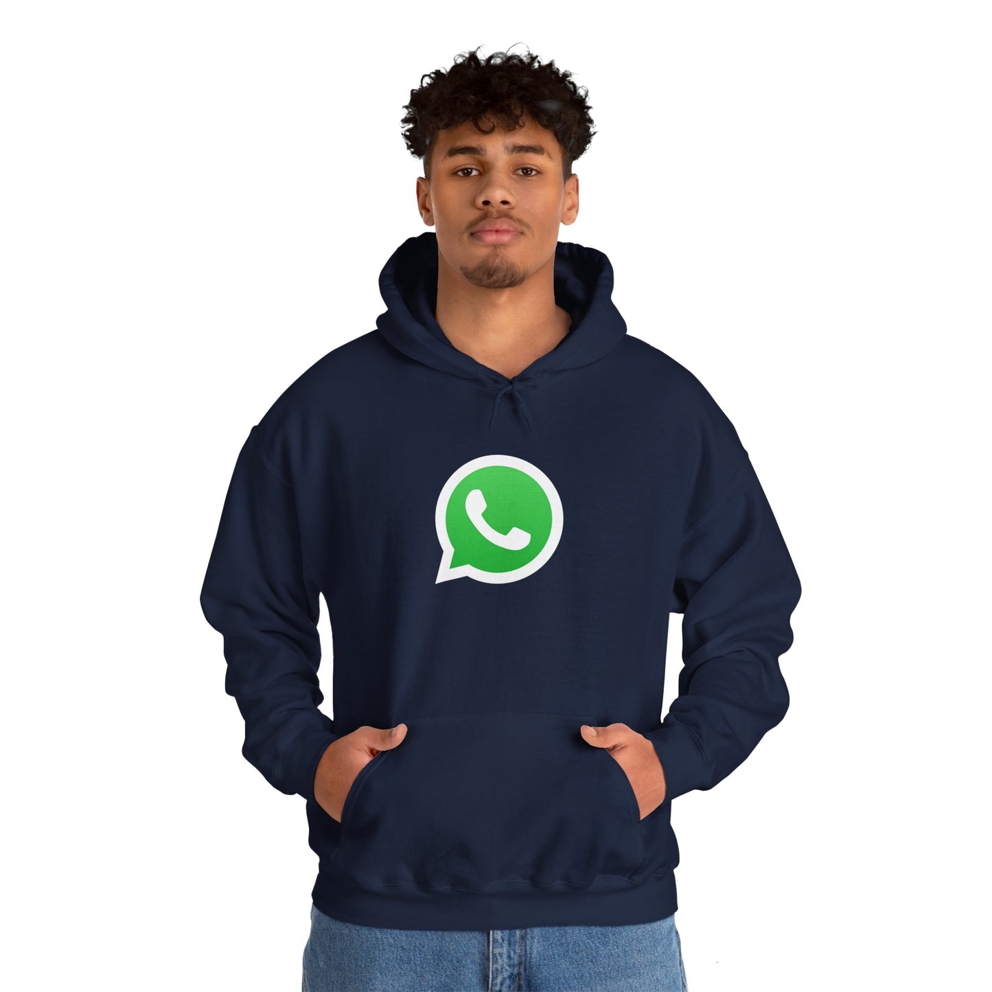 WhatsApp Logo Adult Hoodie