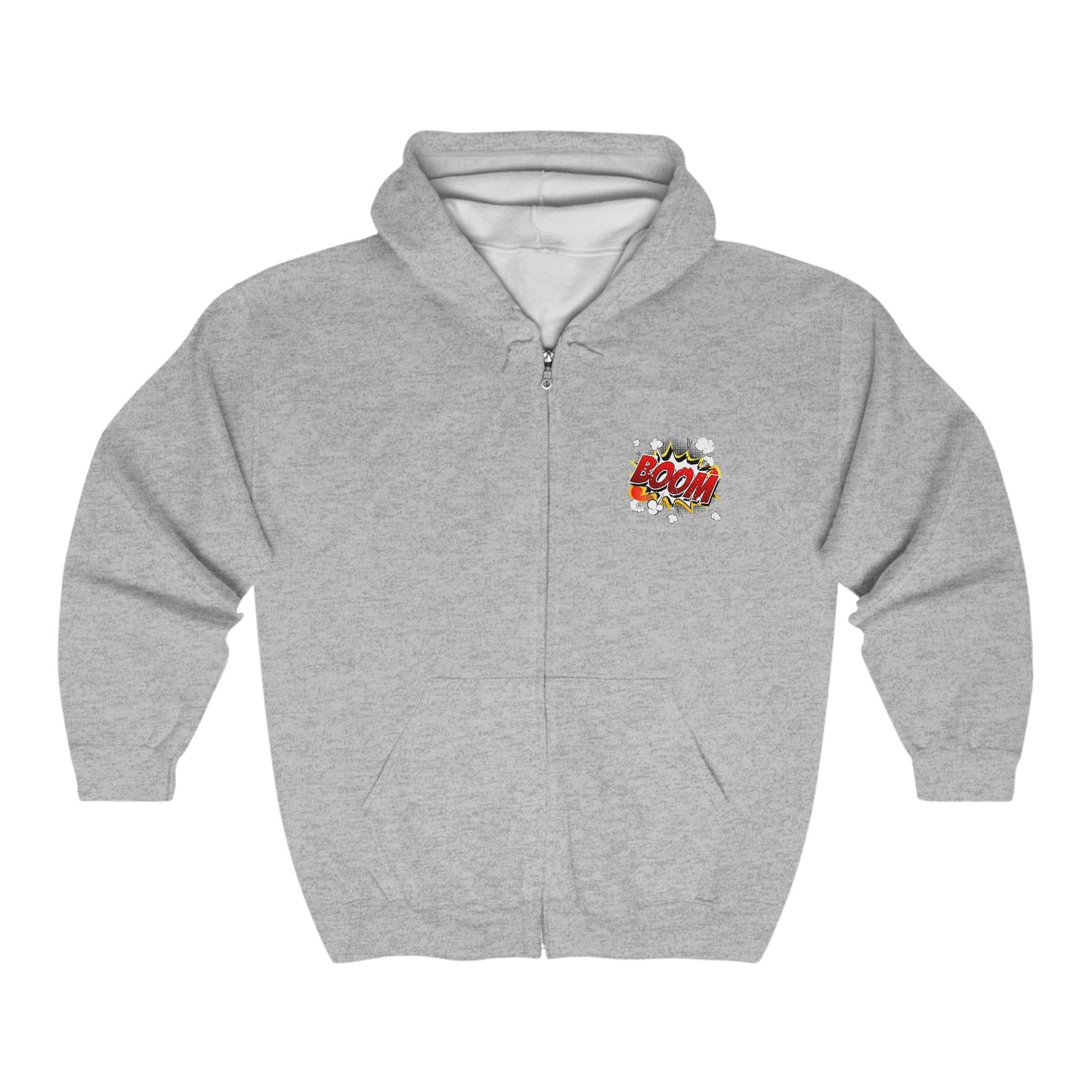 Boom Adult Zip-Up Hoodie