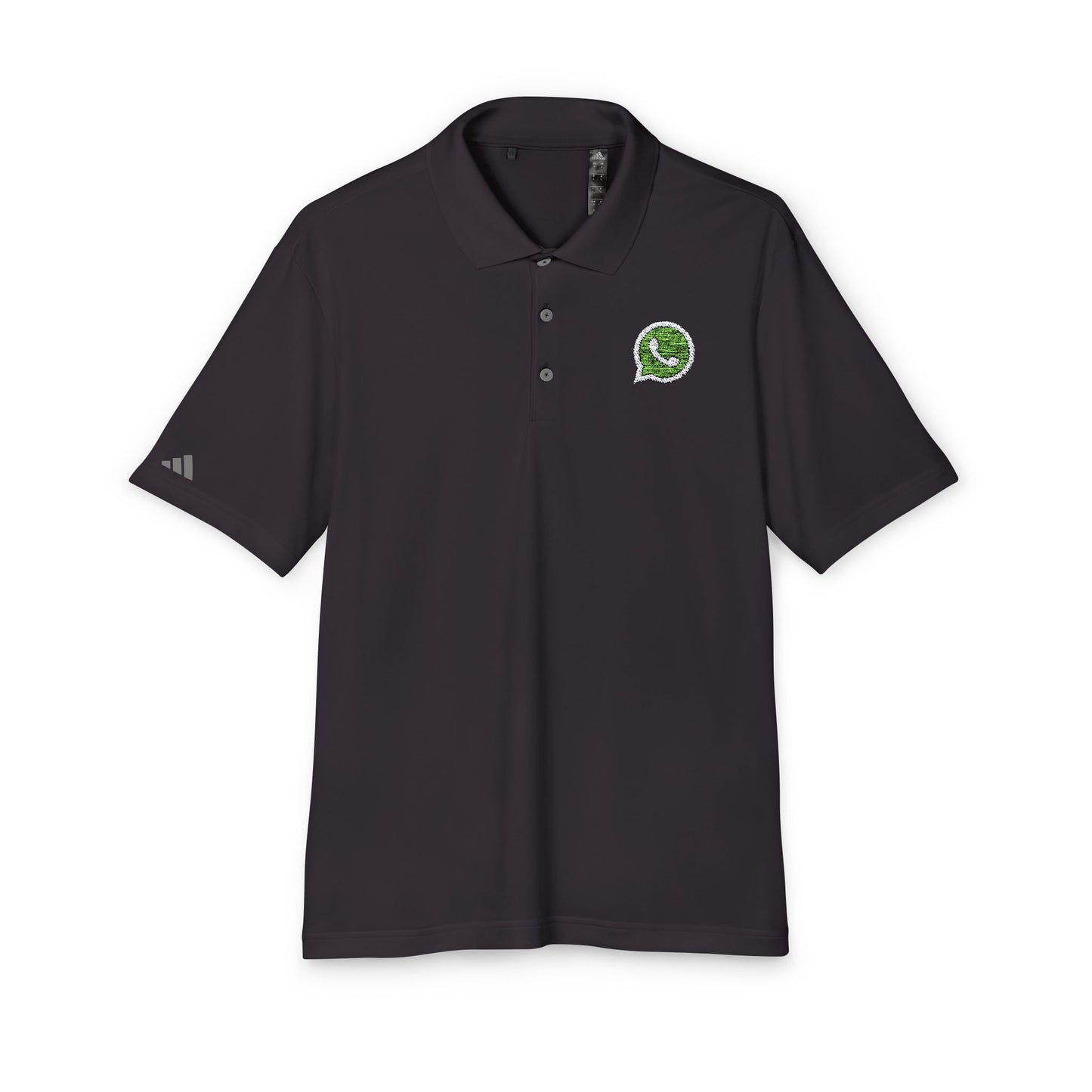 WhatsApp Logo Adidas Performance Polo