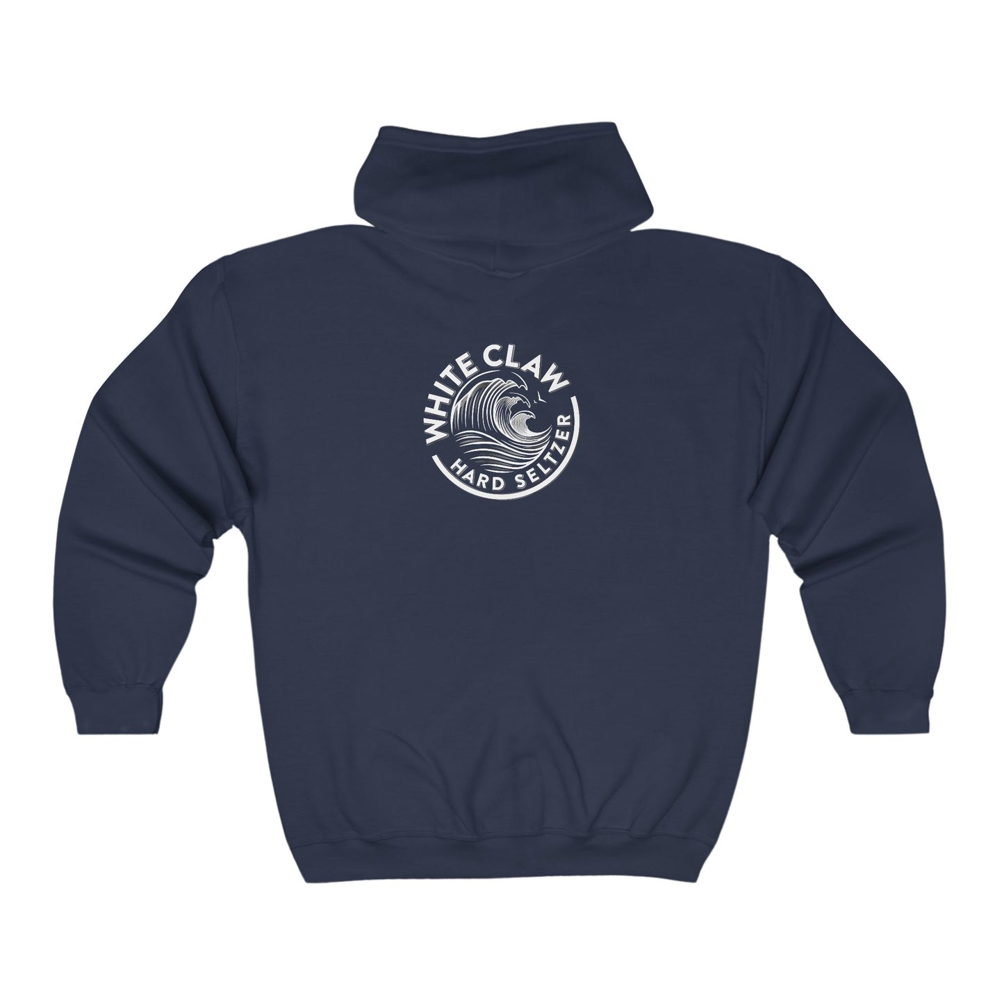 White Claw Logo Zip-Up Hoodie