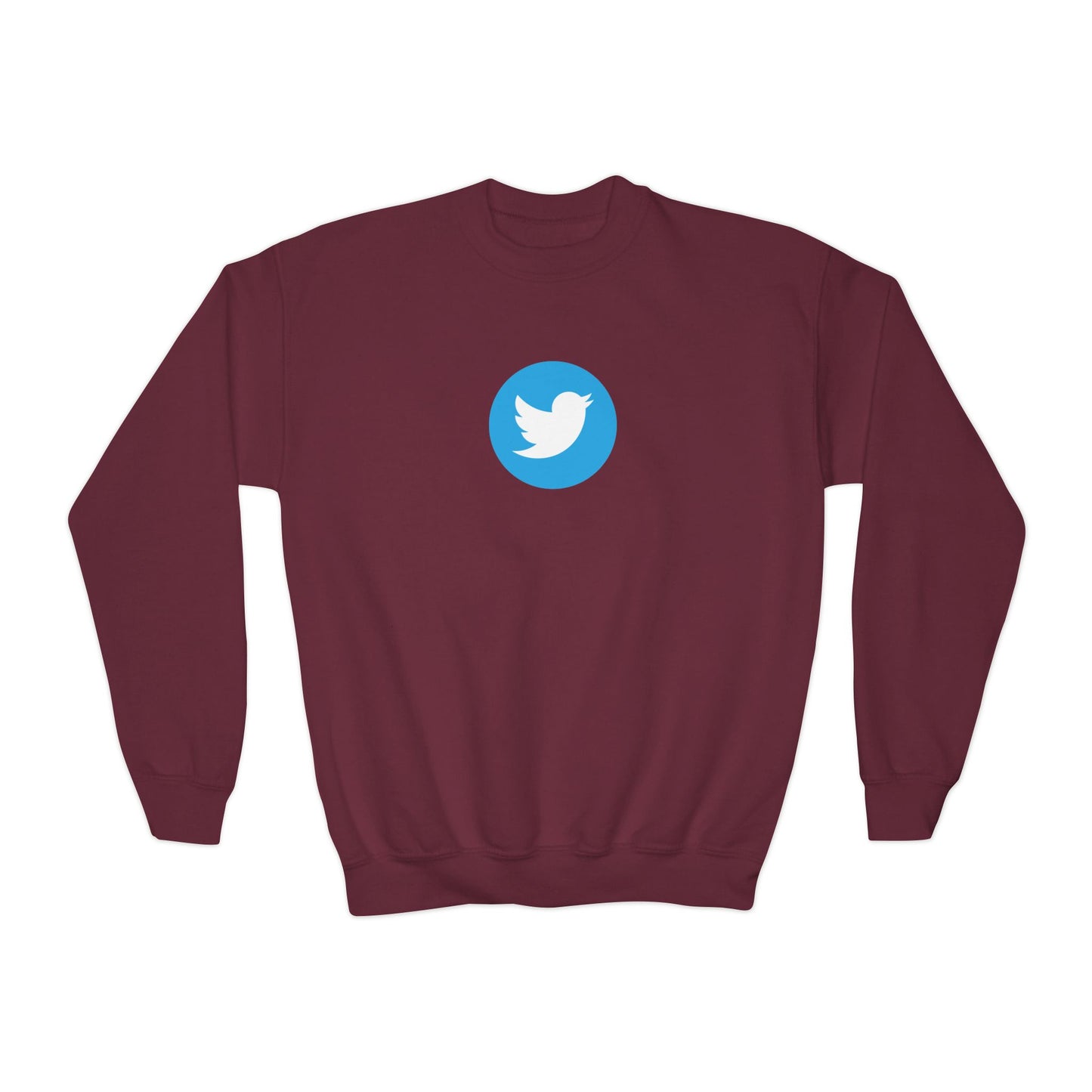 Twitter Logo Youth Sweatshirt