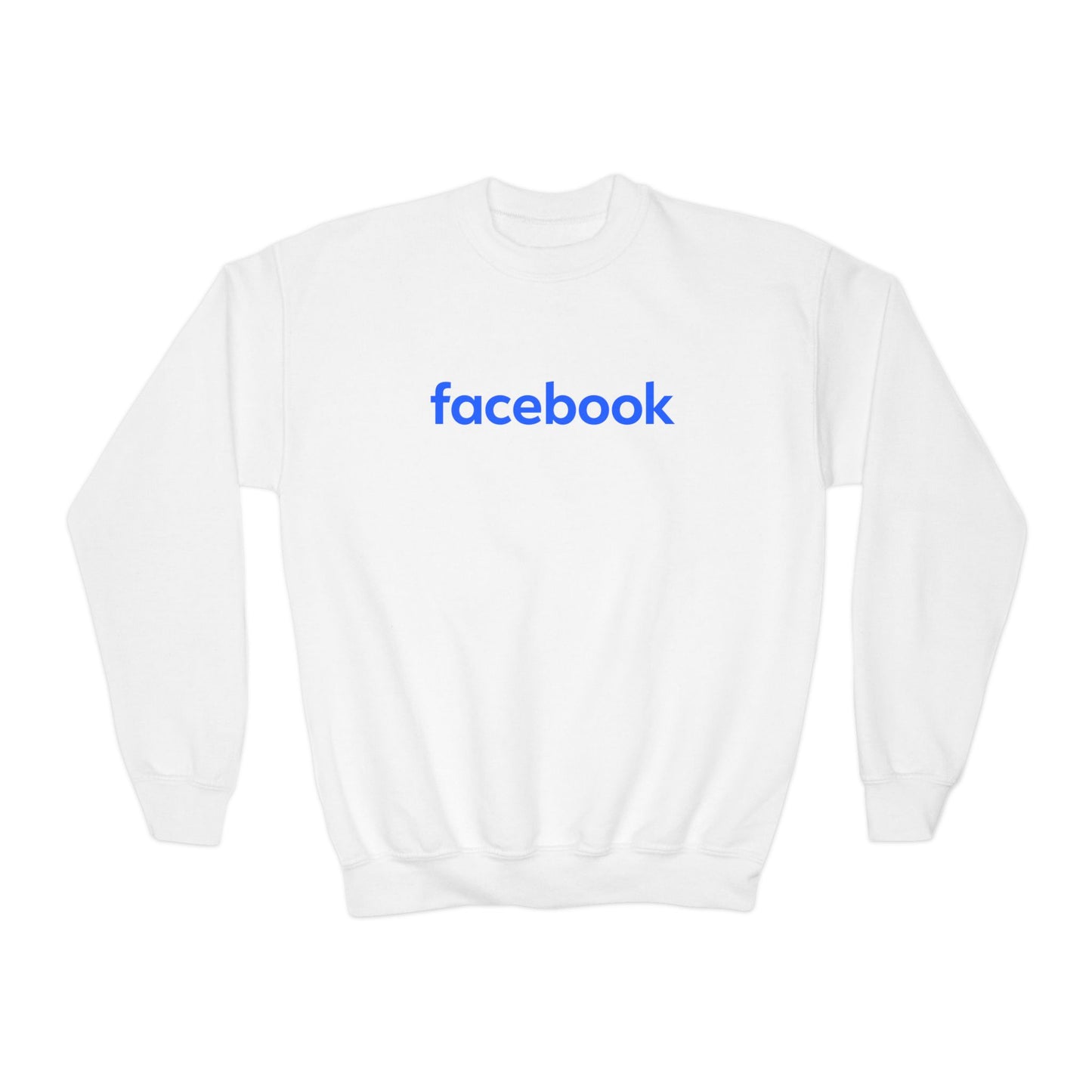 Facebook Logo Youth Sweatshirt
