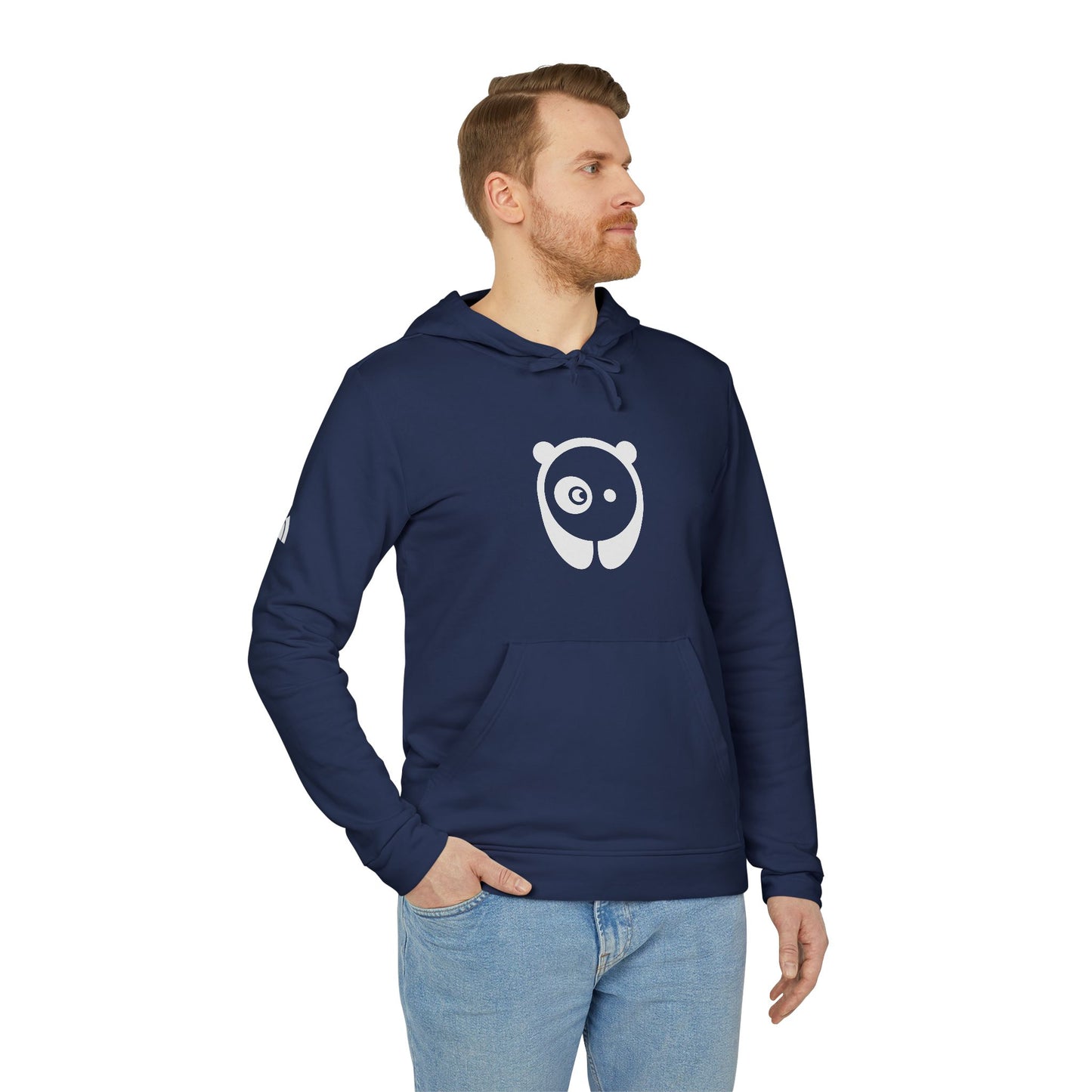 Bored Panda Logo Adidas Adult Hoodie