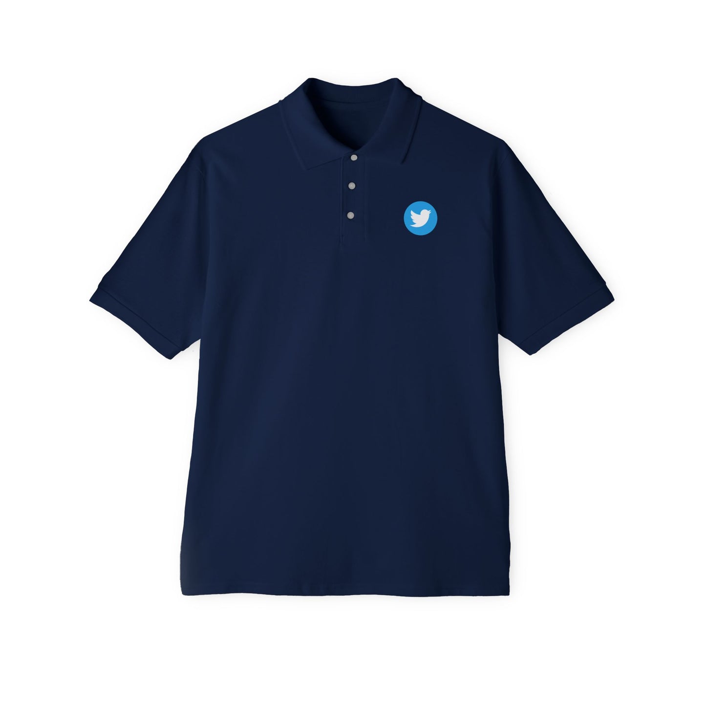 Twitter Logo Polo Shirt
