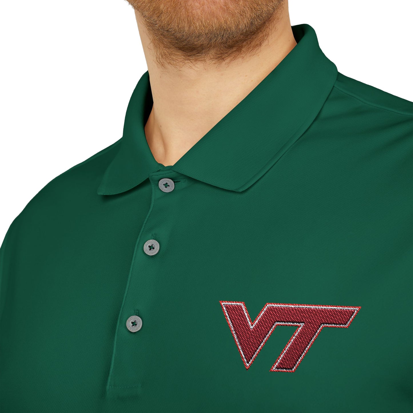 Virginia Tech Hokies Adidas Performance Polo