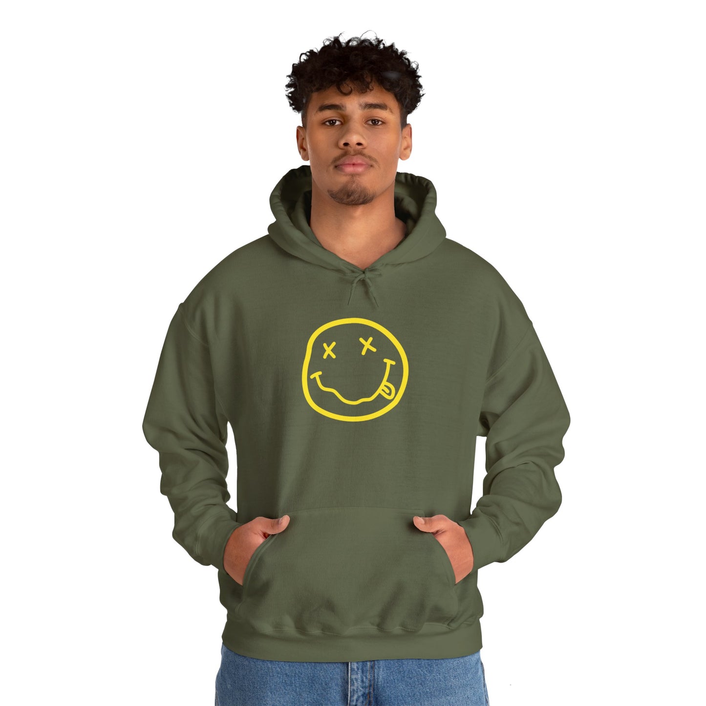 Nirvana Logo Adult Hoodie