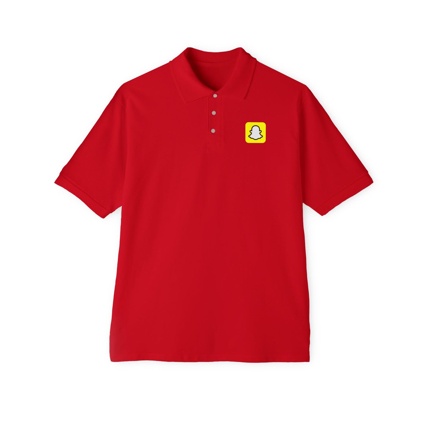 Snapchat Logo Polo Shirt