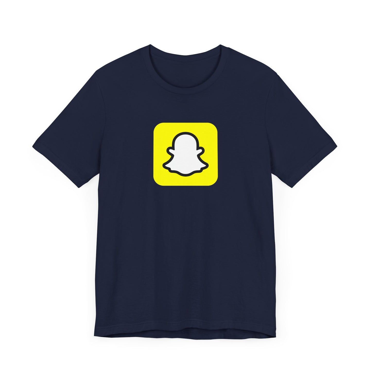 Snapchat Logo Adult T-Shirt