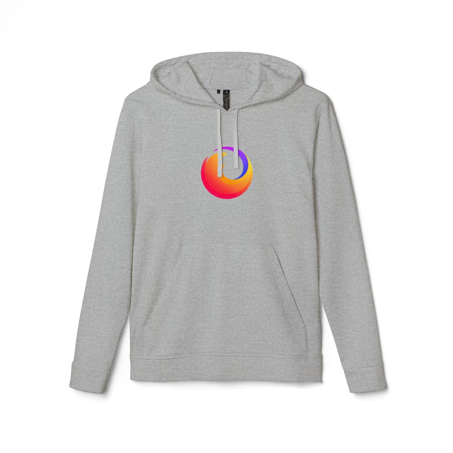 Firefox Logo Adidas Adult Hoodie