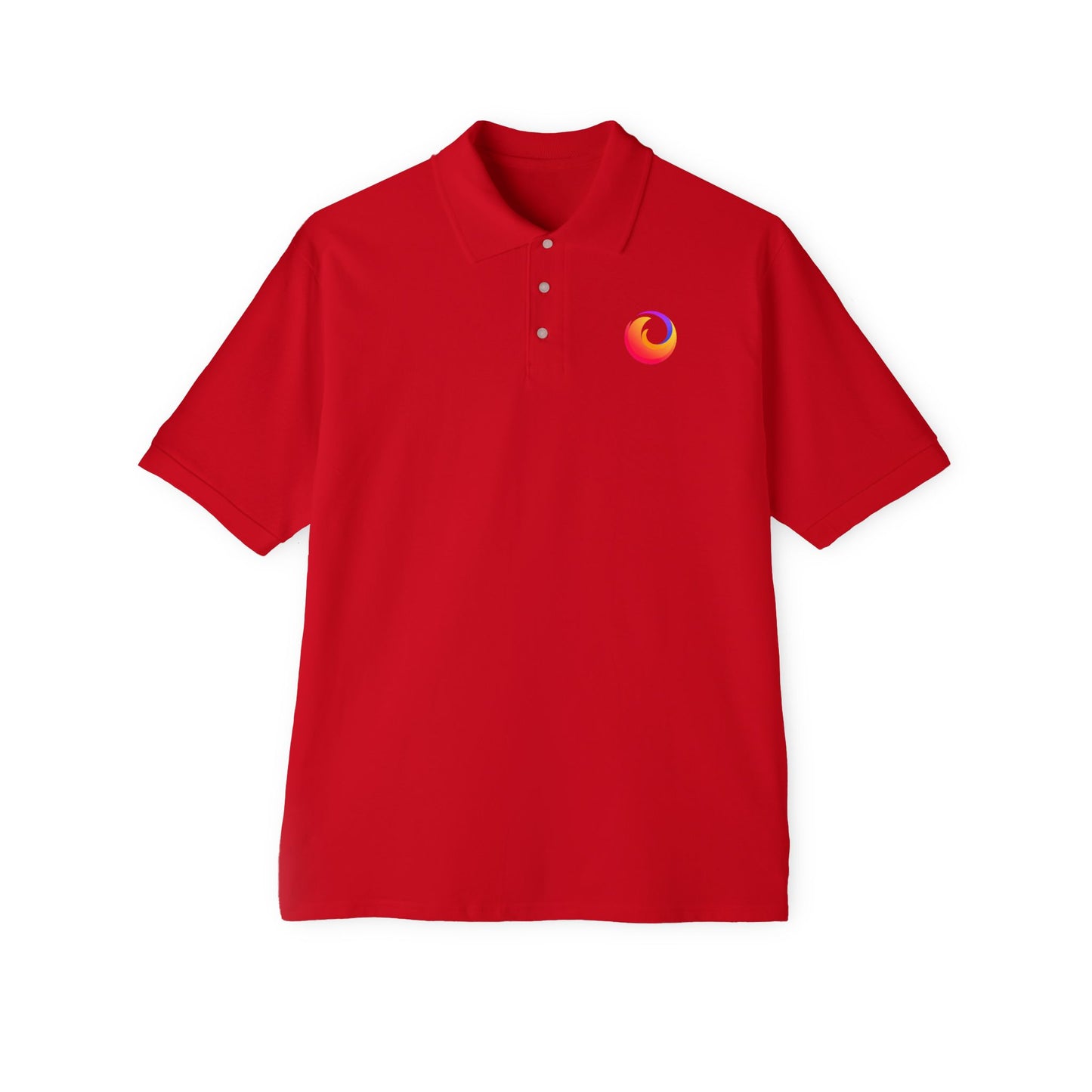 Firefox Logo Polo Shirt