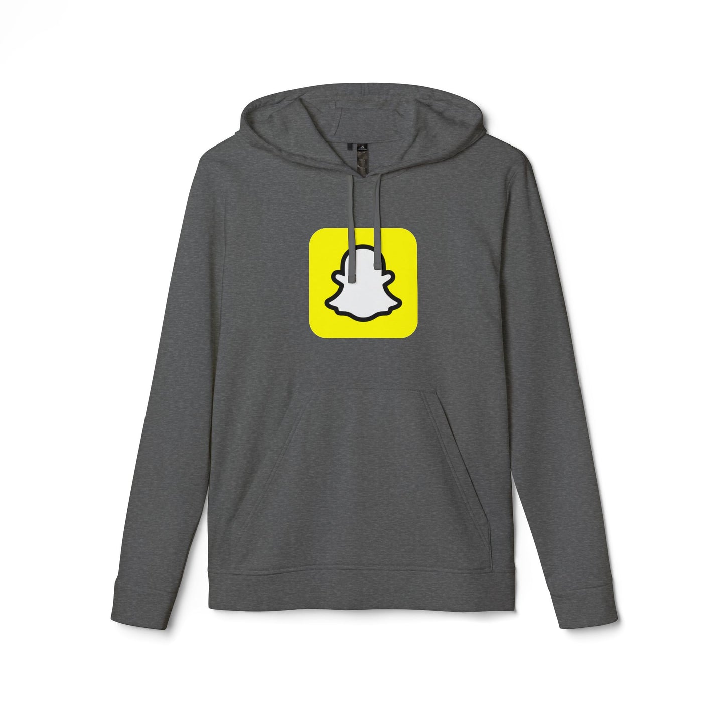 Snapchat Logo Adidas Adult Hoodie