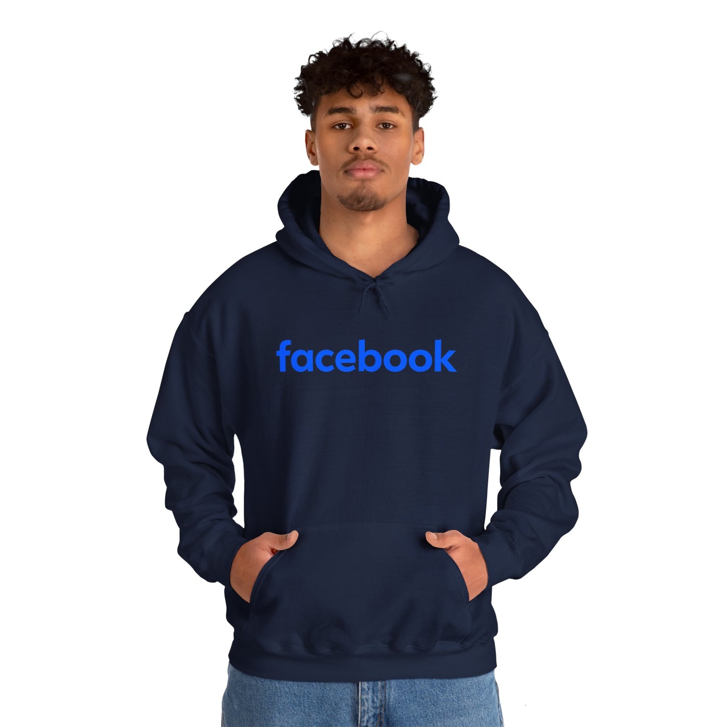 Facebook Adult Hoodie