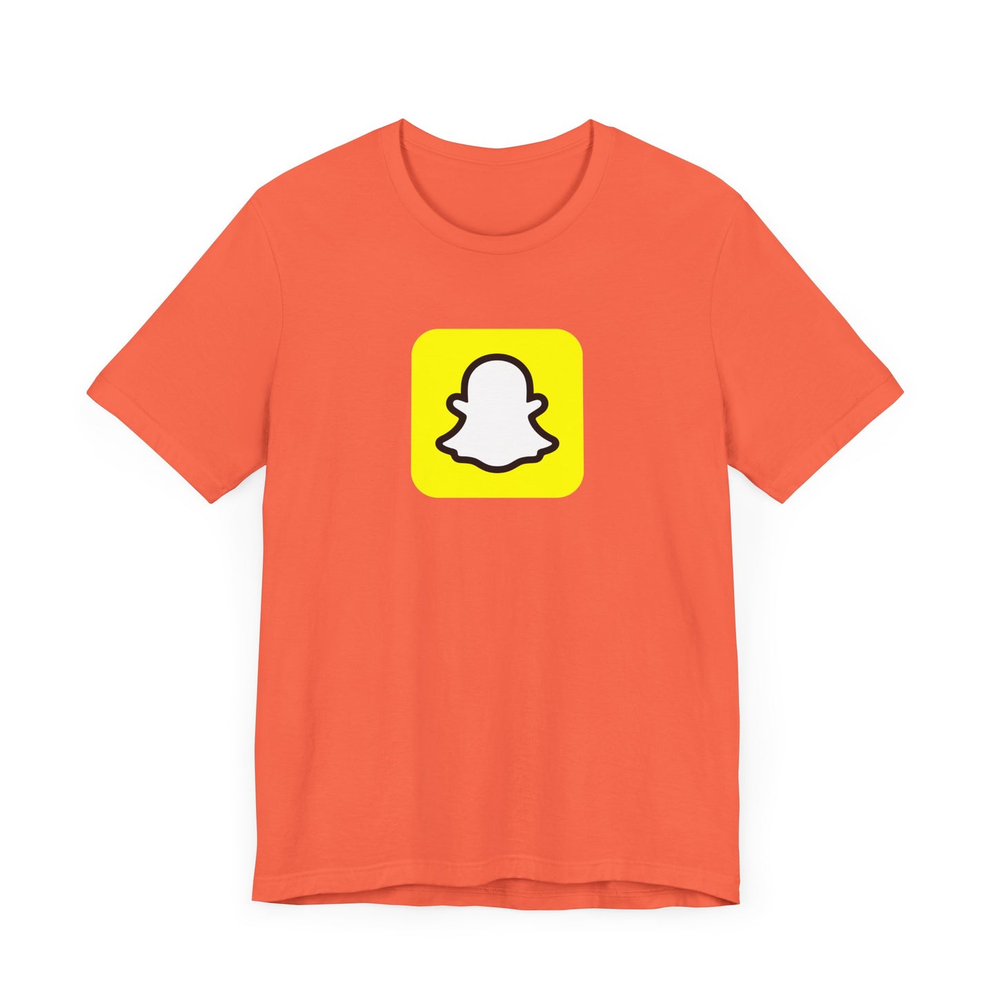 Snapchat Logo Adult T-Shirt