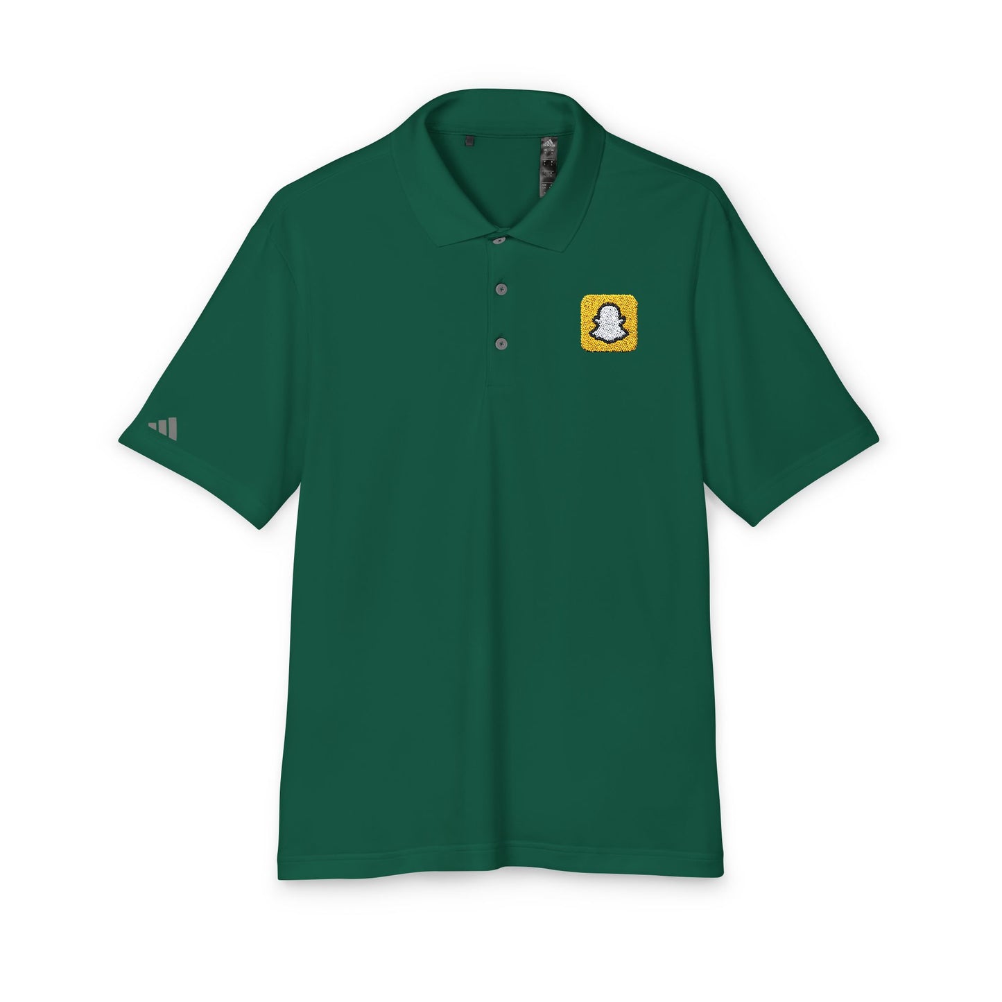 Snapchat Logo Adidas Performance Polo