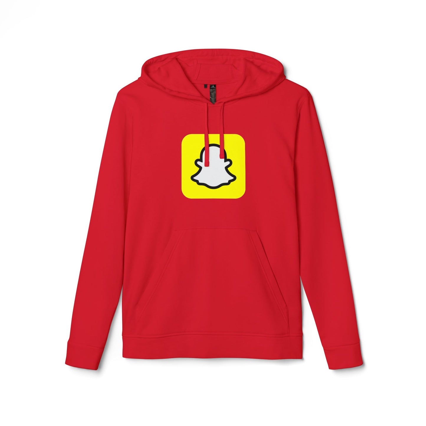 Snapchat Logo Adidas Adult Hoodie